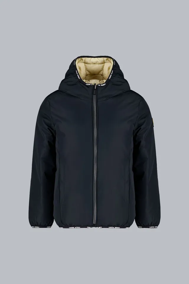 ciesse-outdoor-henry-boy-wende-daunenjacke-schwarz-beige-kinder image 1