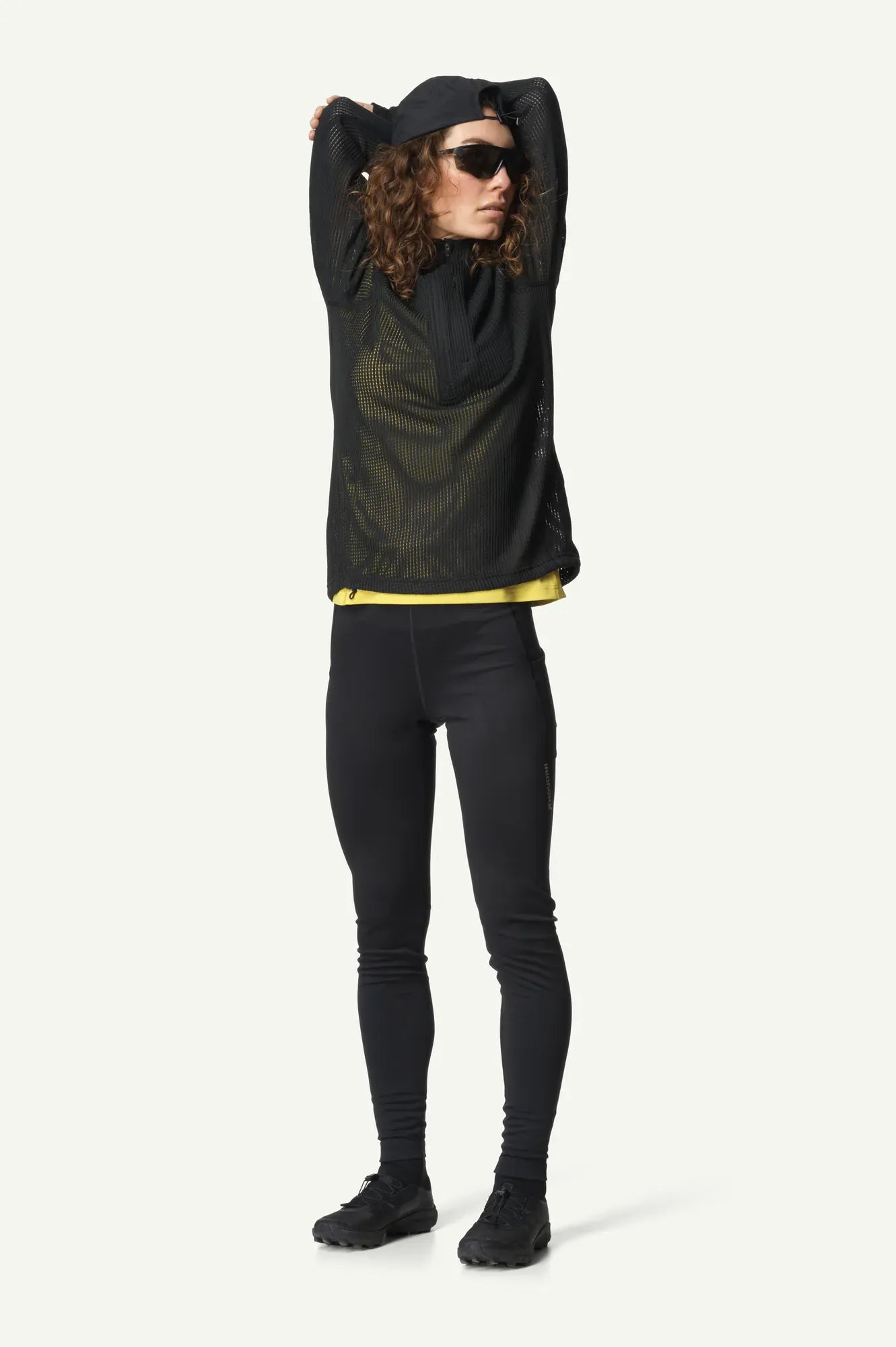houdini-pace-w-s-pace-flow-half-zip-fleece-true-black-atmungsaktiv image 6