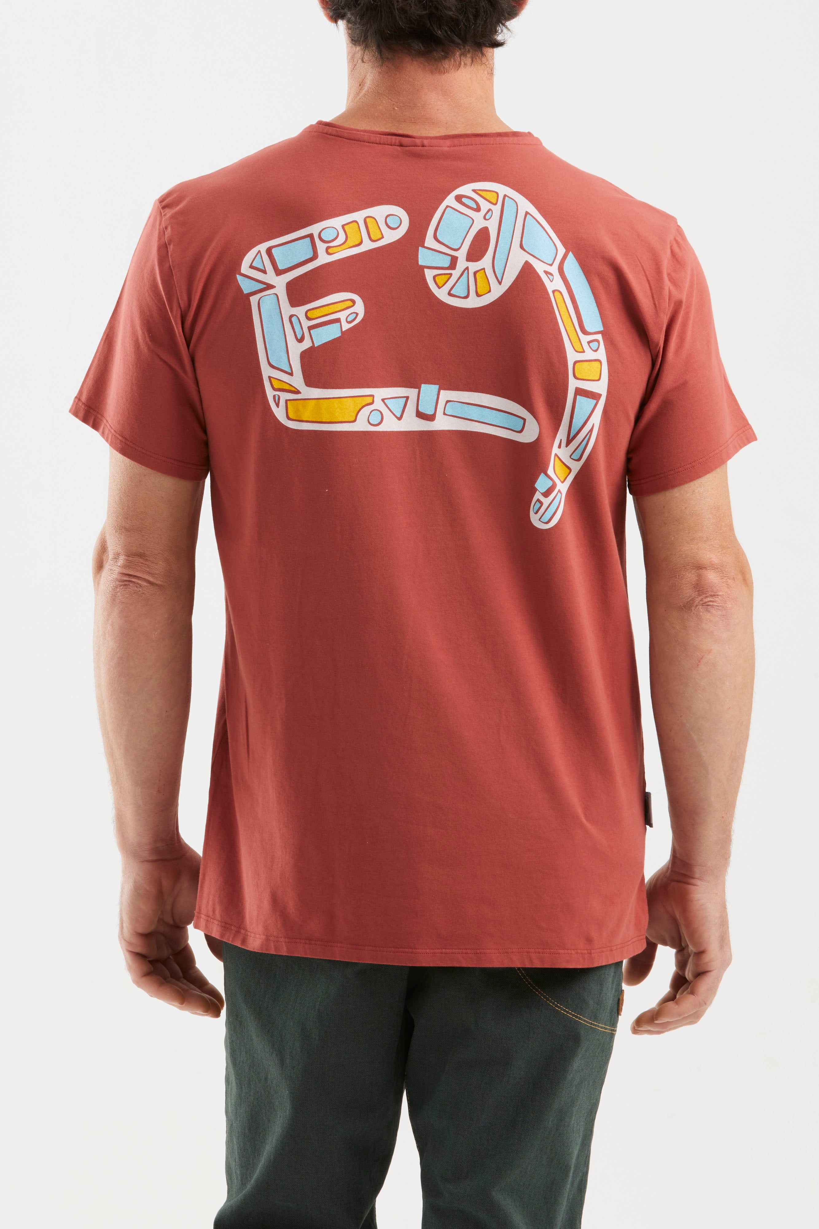 e9-onemove-t-shirt-bio-baumwolle-logo-regular-fit image 3