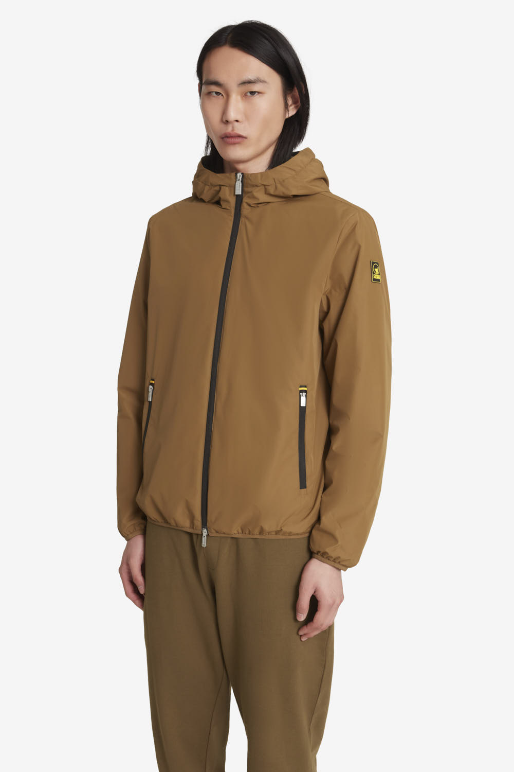 ciesse-casper-bergangsjacke-braun-herren-mit-kapuze image 2
