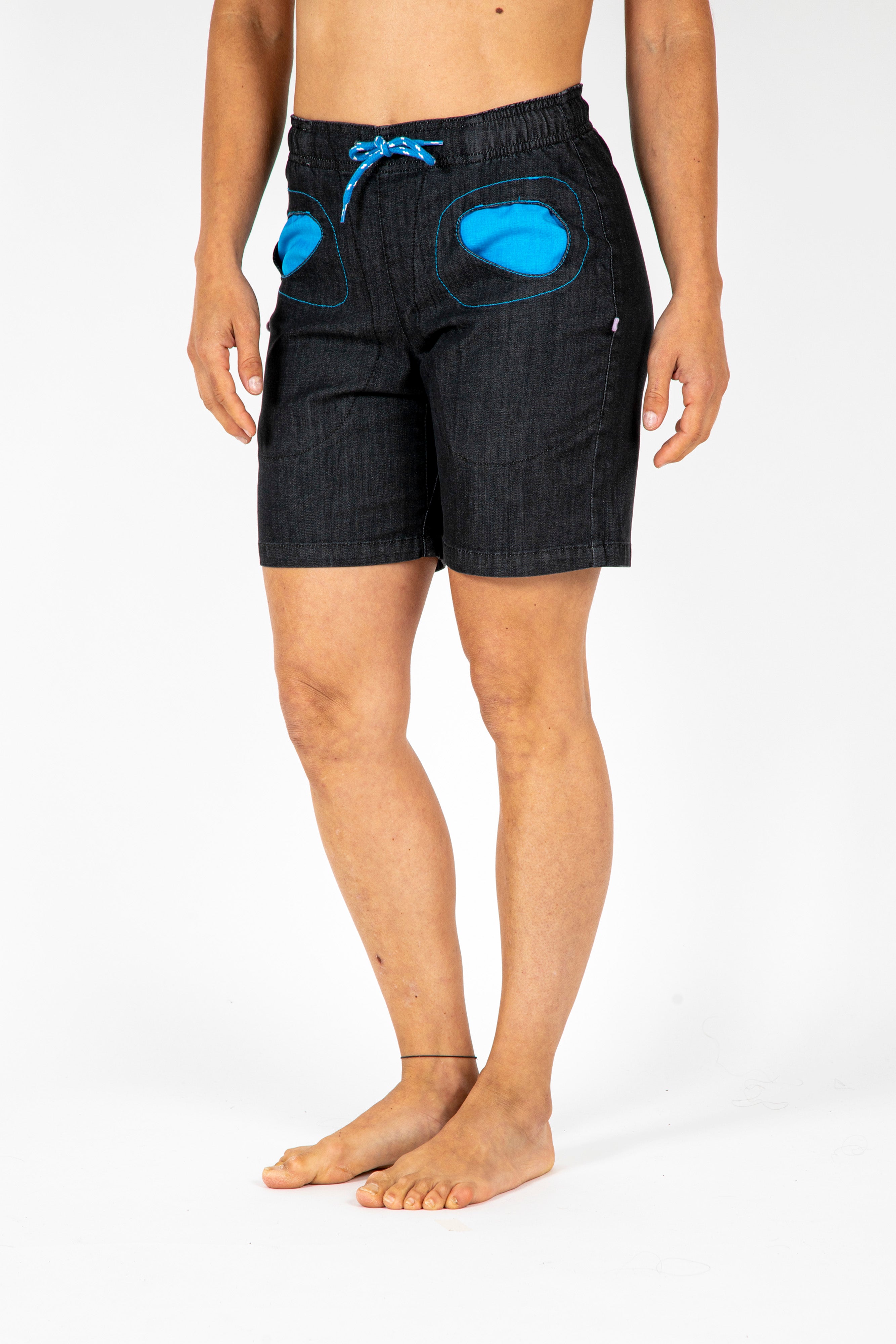 e9-onda-short-denim-shorts-blue-stretch-slim image 1