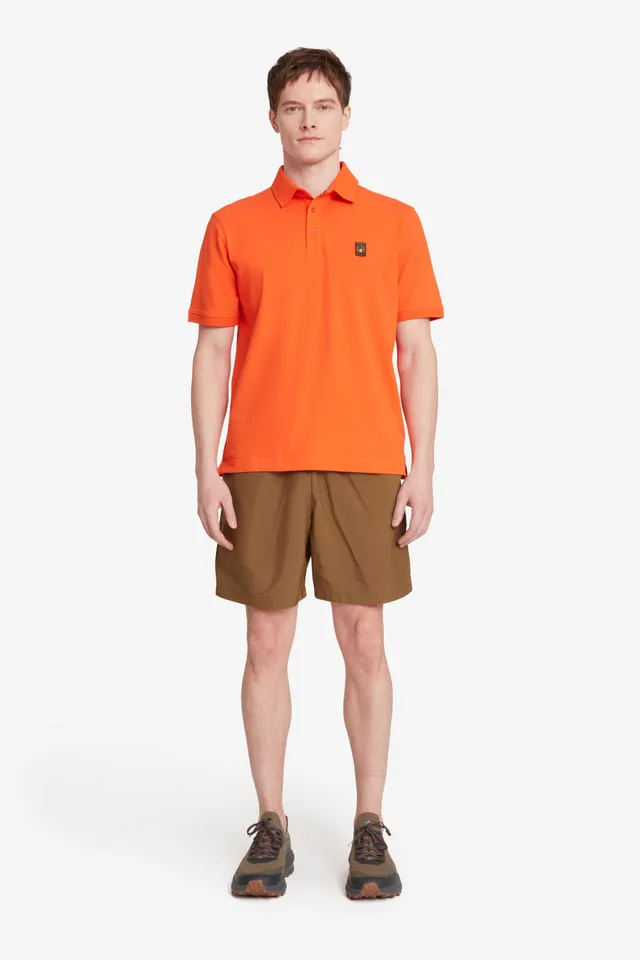 ciesse-outdoor-piff-4-0-polo-orange-herren-piqu-stretch image 1