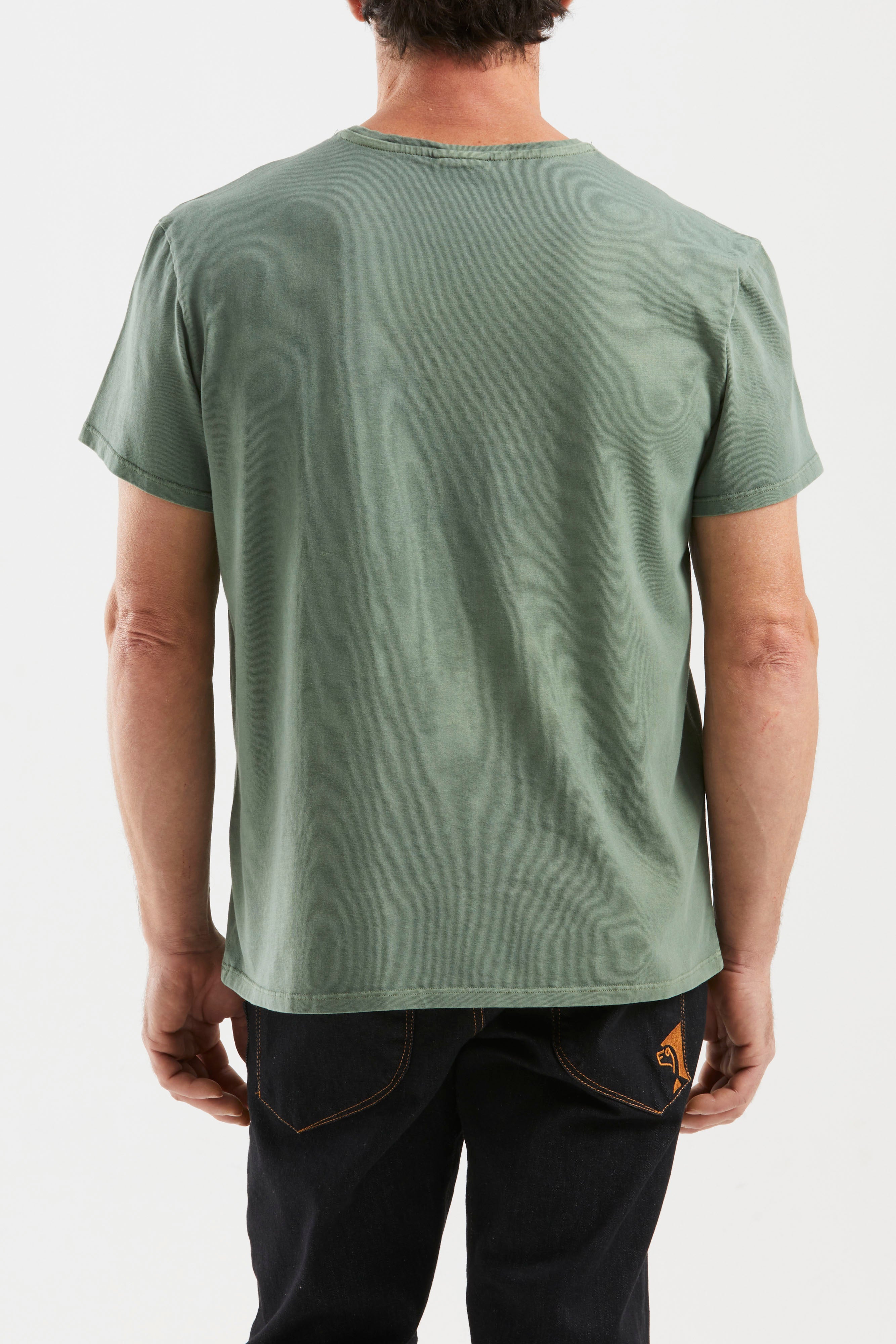 e9-roots-t-shirt-agave-bio-baumwolle-regular-fit image 4