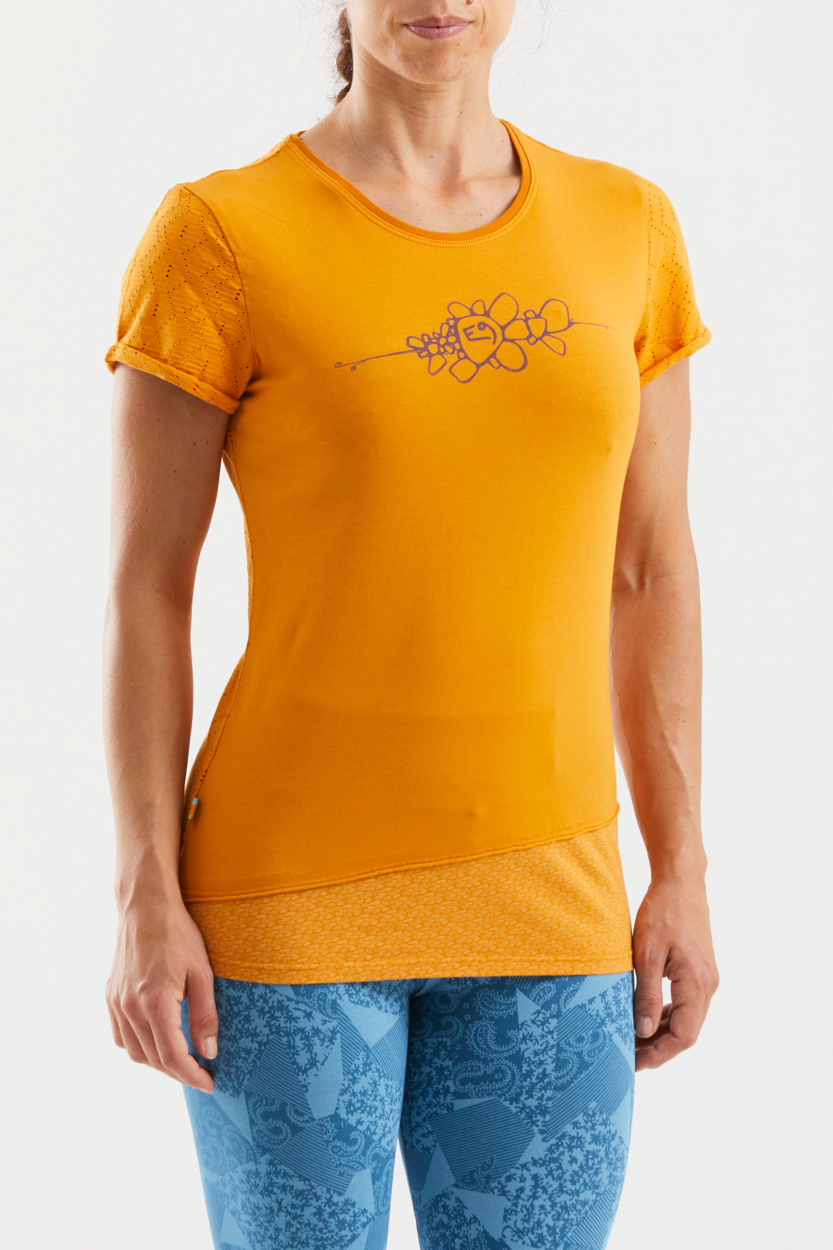 e9-bonny-2-3-t-shirt-light-malva-bio-baumwolle-slim image 2