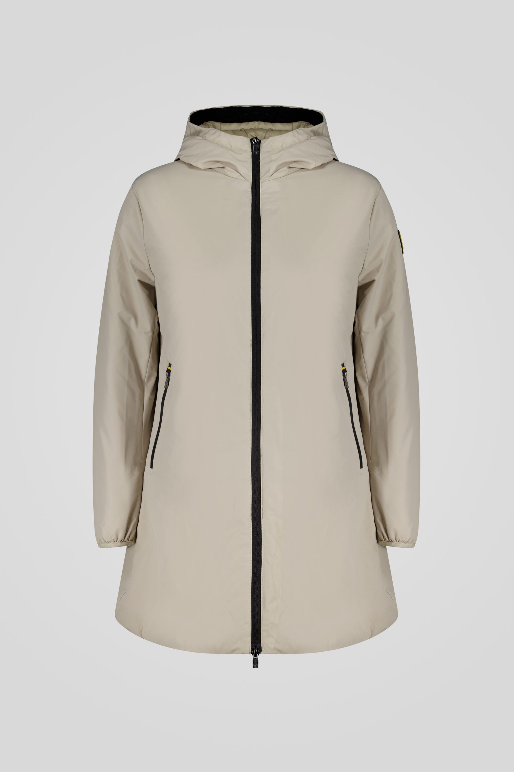 ciesse-outdoor-lange-winterjacke-beige-mit-kapuze image 5