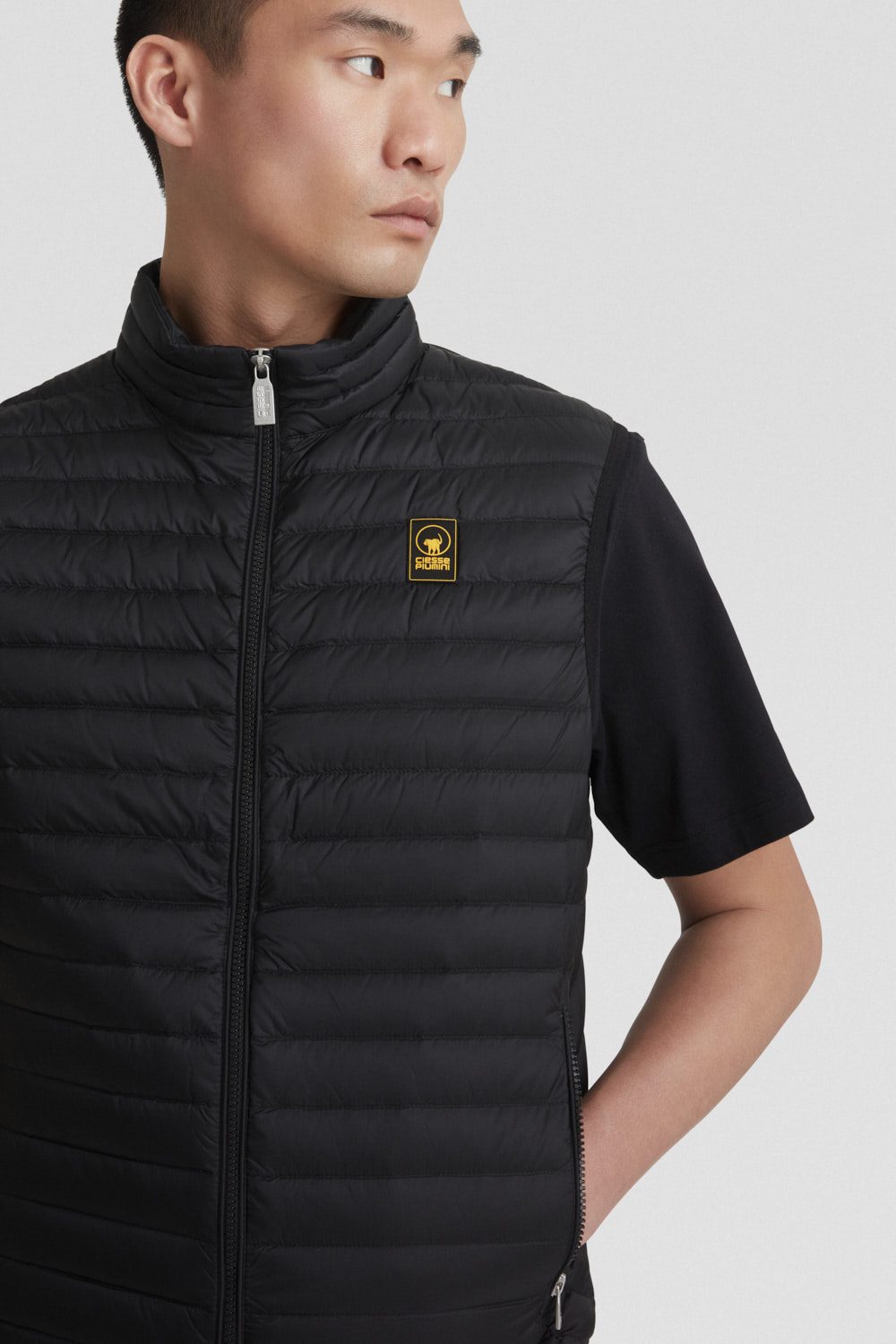 ciesse-outdoor-daunenweste-schwarz-herren-echt-daune-dwr image 6