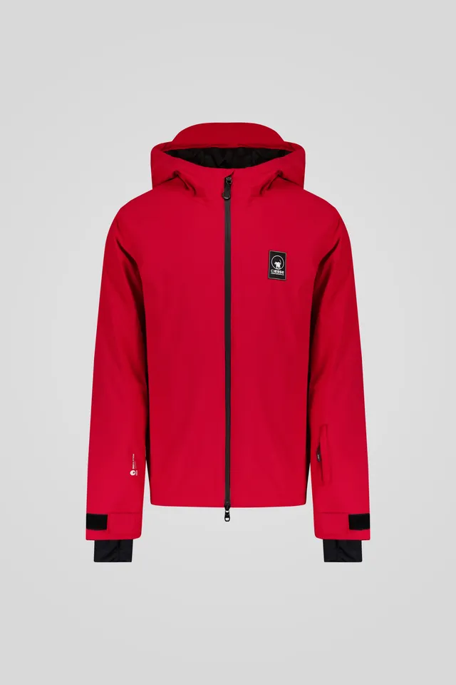 ciesse-skijacke-rot-wasserdicht-4-wege-stretch-kapuze image 1