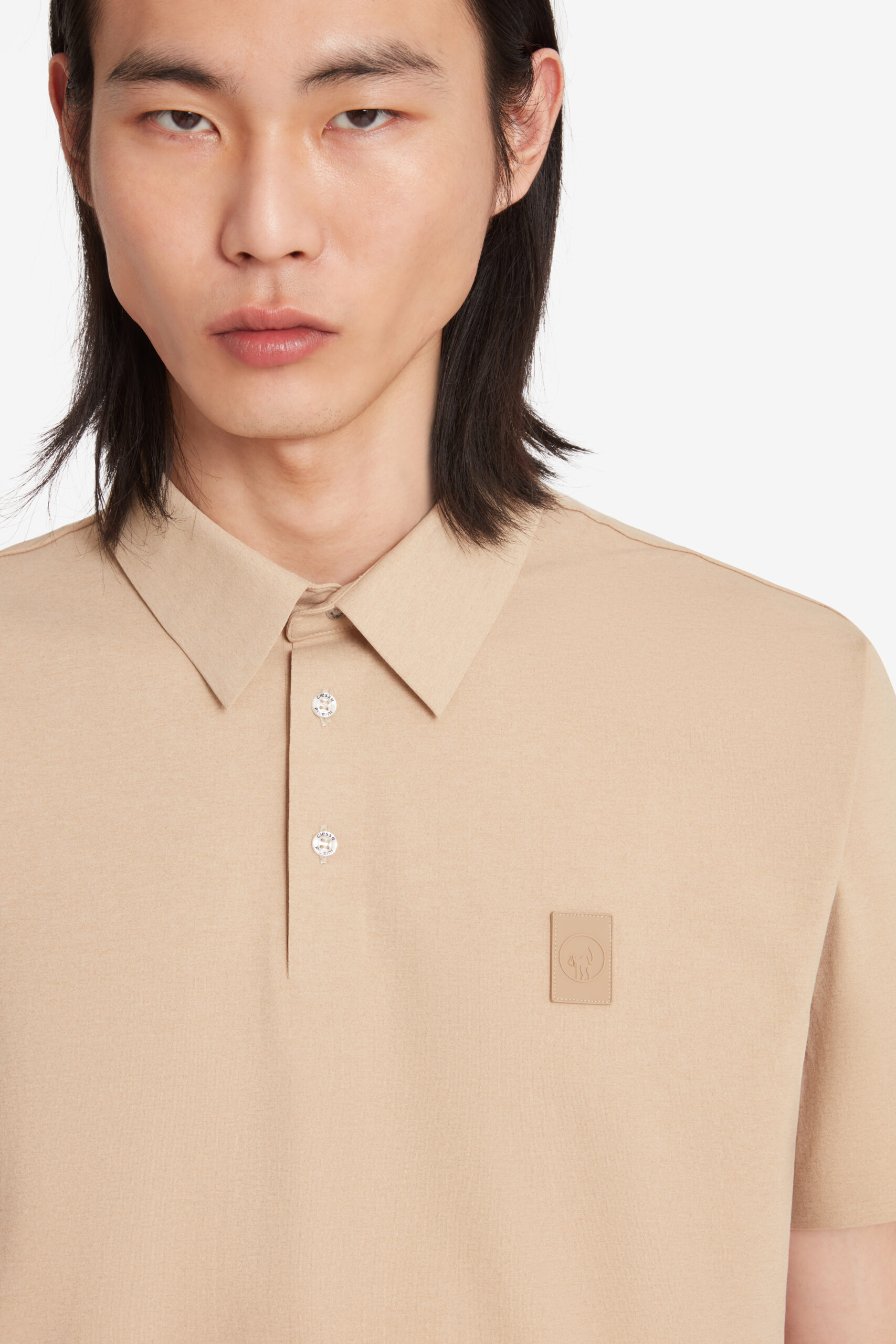 ciesse-outdoor-damien-polo-beige-technisch-atmungsaktiv image 3