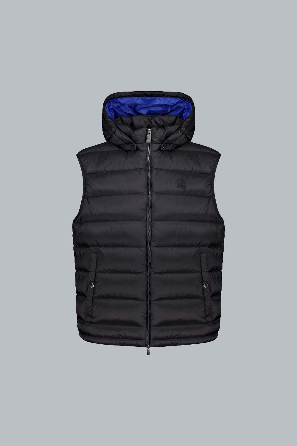 ciesse-outdoor-nodie-weste-schwarz-daune-800-mit-kapuze image 1