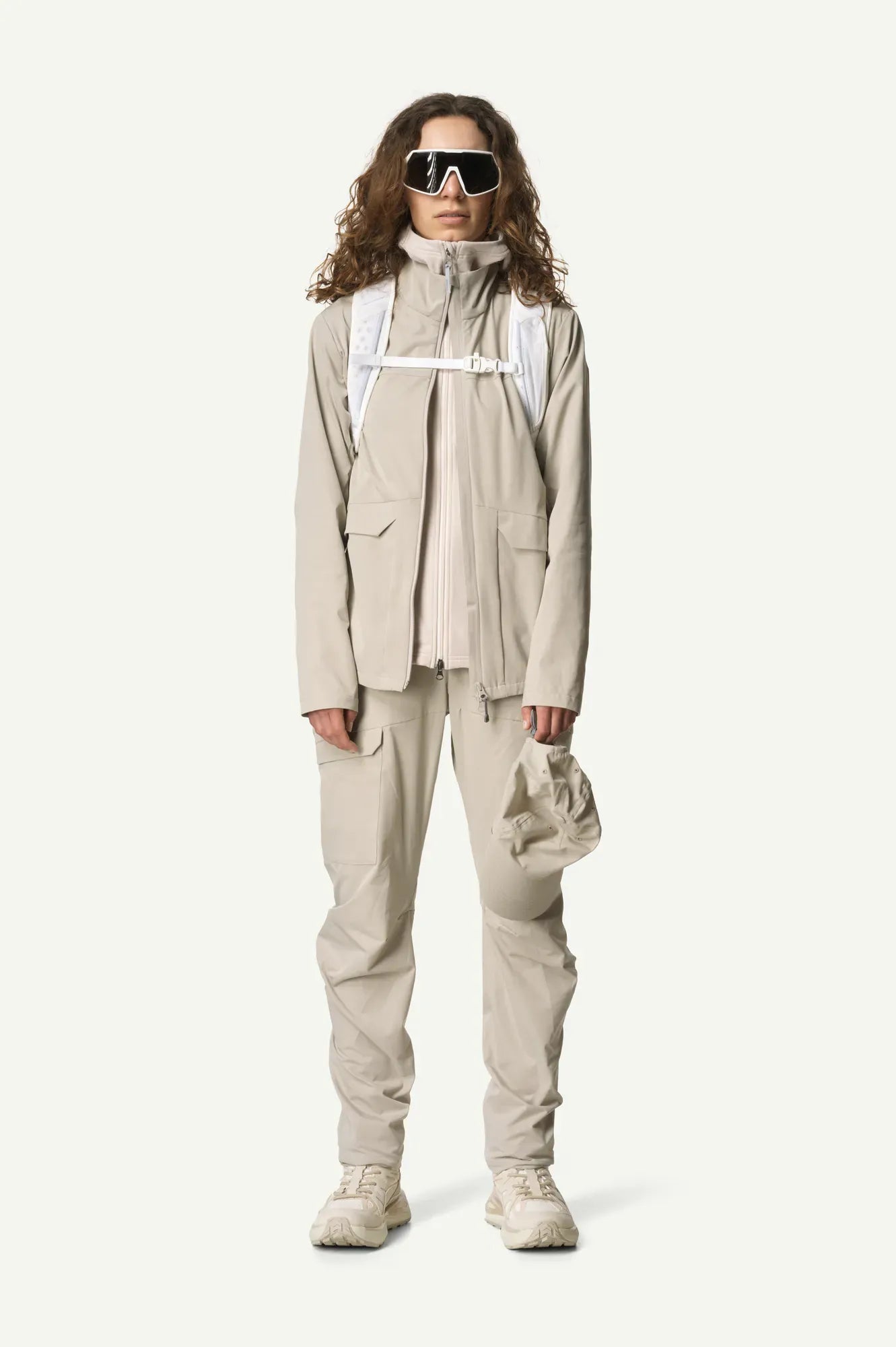 houdini-go-jacket-softshell-damen-sandstorm-atmungsaktiv image 1