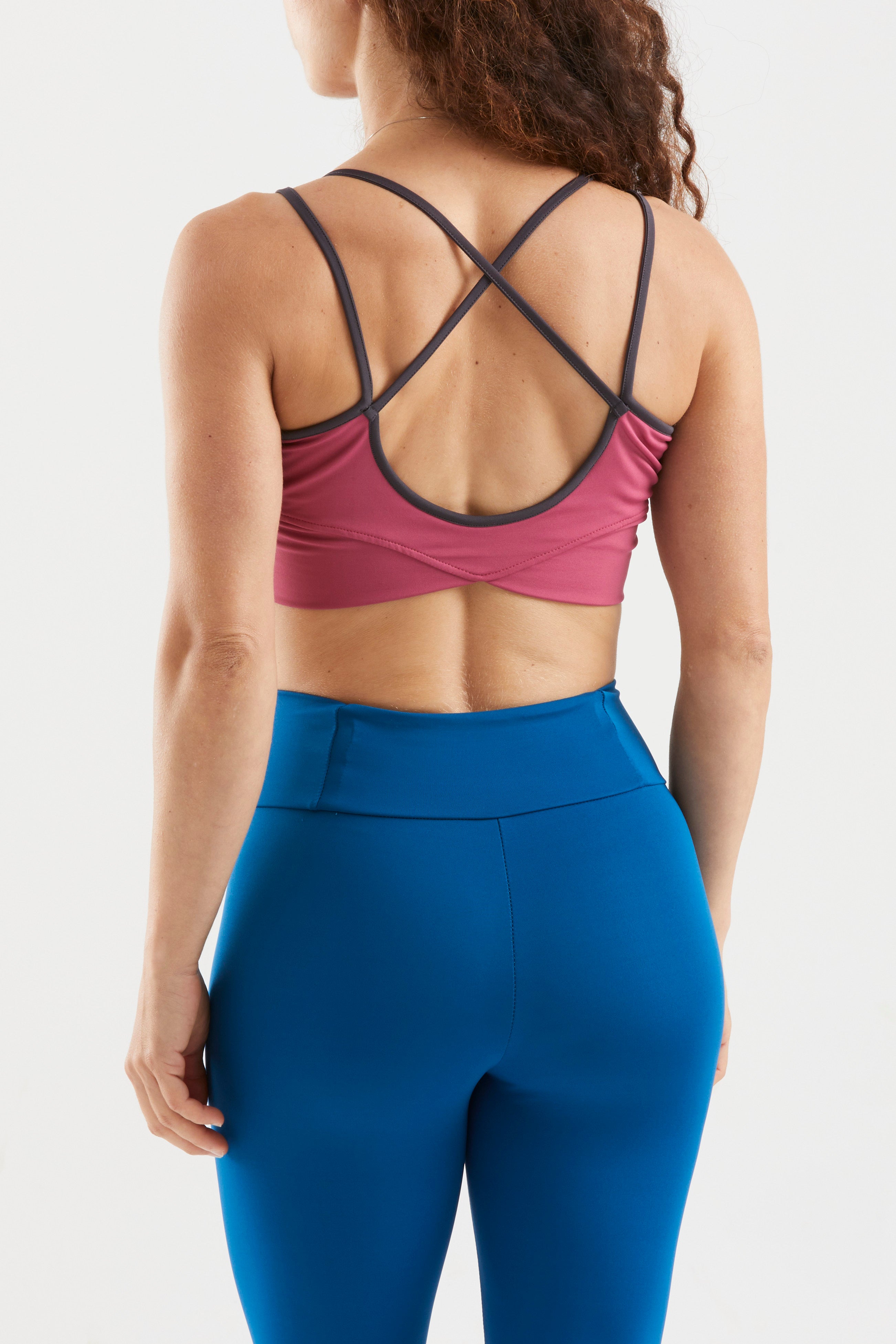 e9-gilli-tank-top-damen-petrol-sport-top-mit-cups image 2