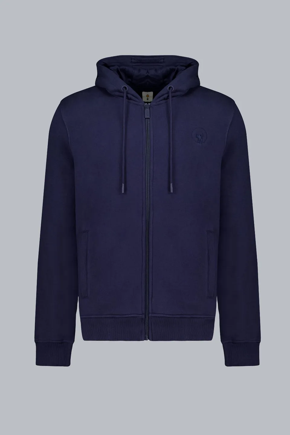ciesse-outdoor-hazy-2-0-hoodie-herren-blau-full-zip-baumwolle image 1