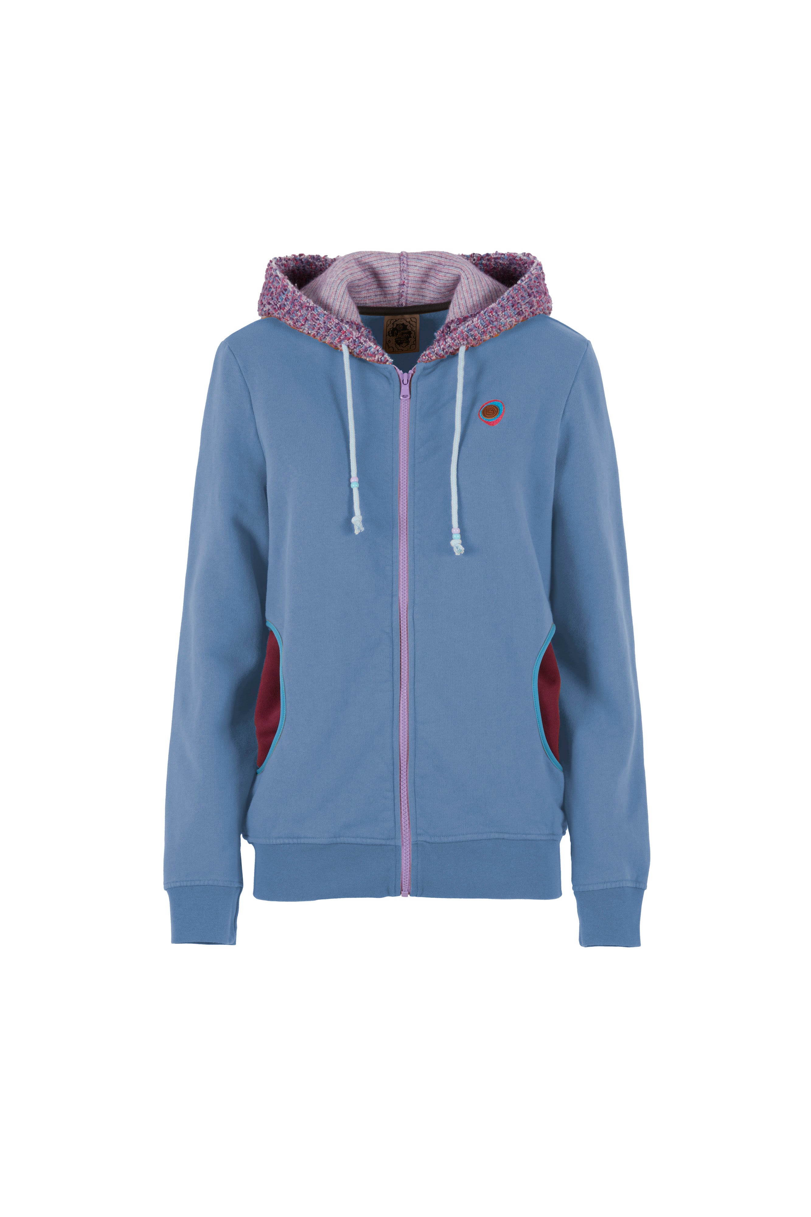 e9-bea-zip-hoodie-damen-bio-baumwolle-curry image 6