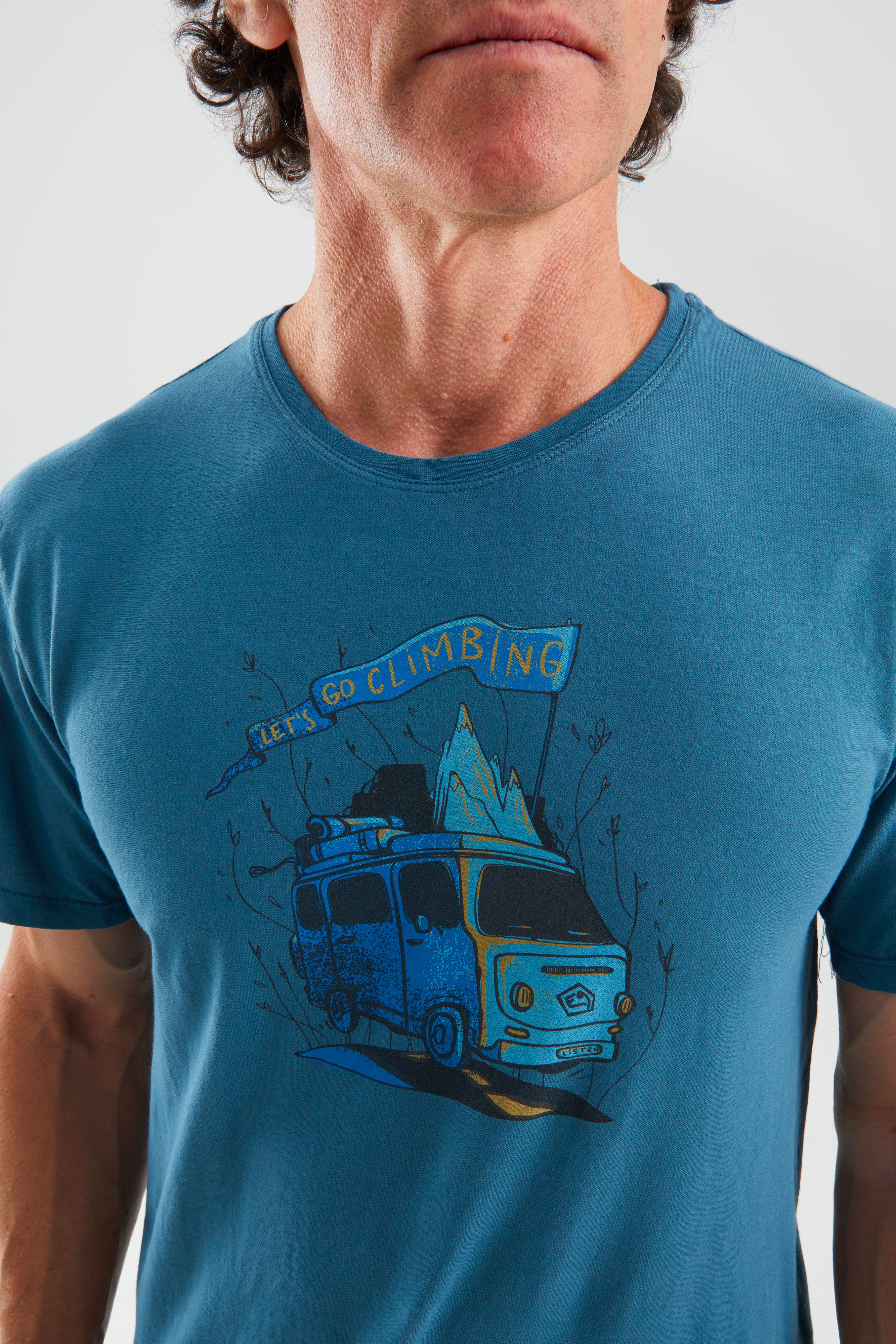 e9-furgo-t-shirt-agave-829-regular-fit-bio-baumwolle image 2