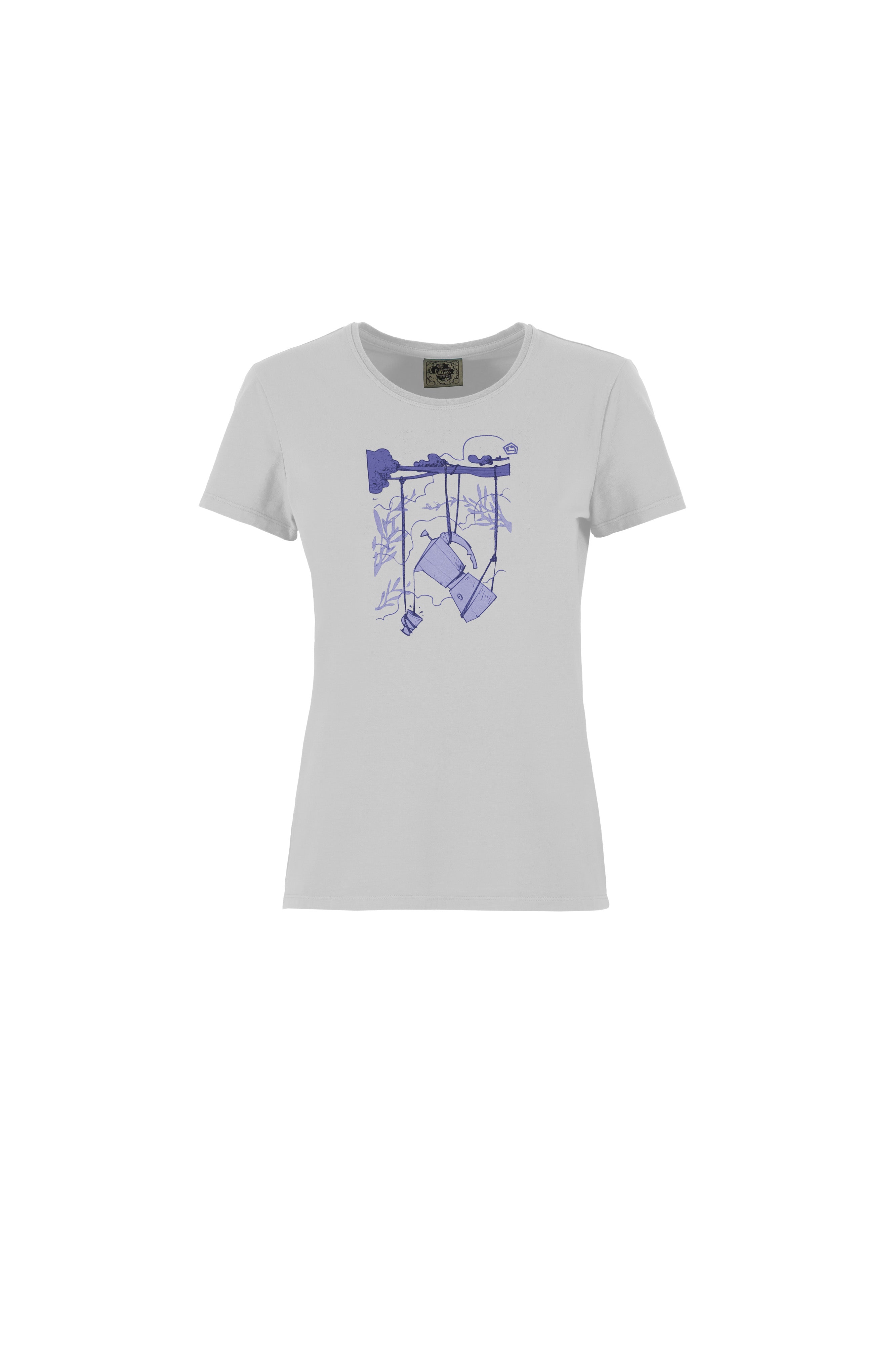 e9-w-bond-t-shirt-turquoise-bio-baumwolle-damen image 4