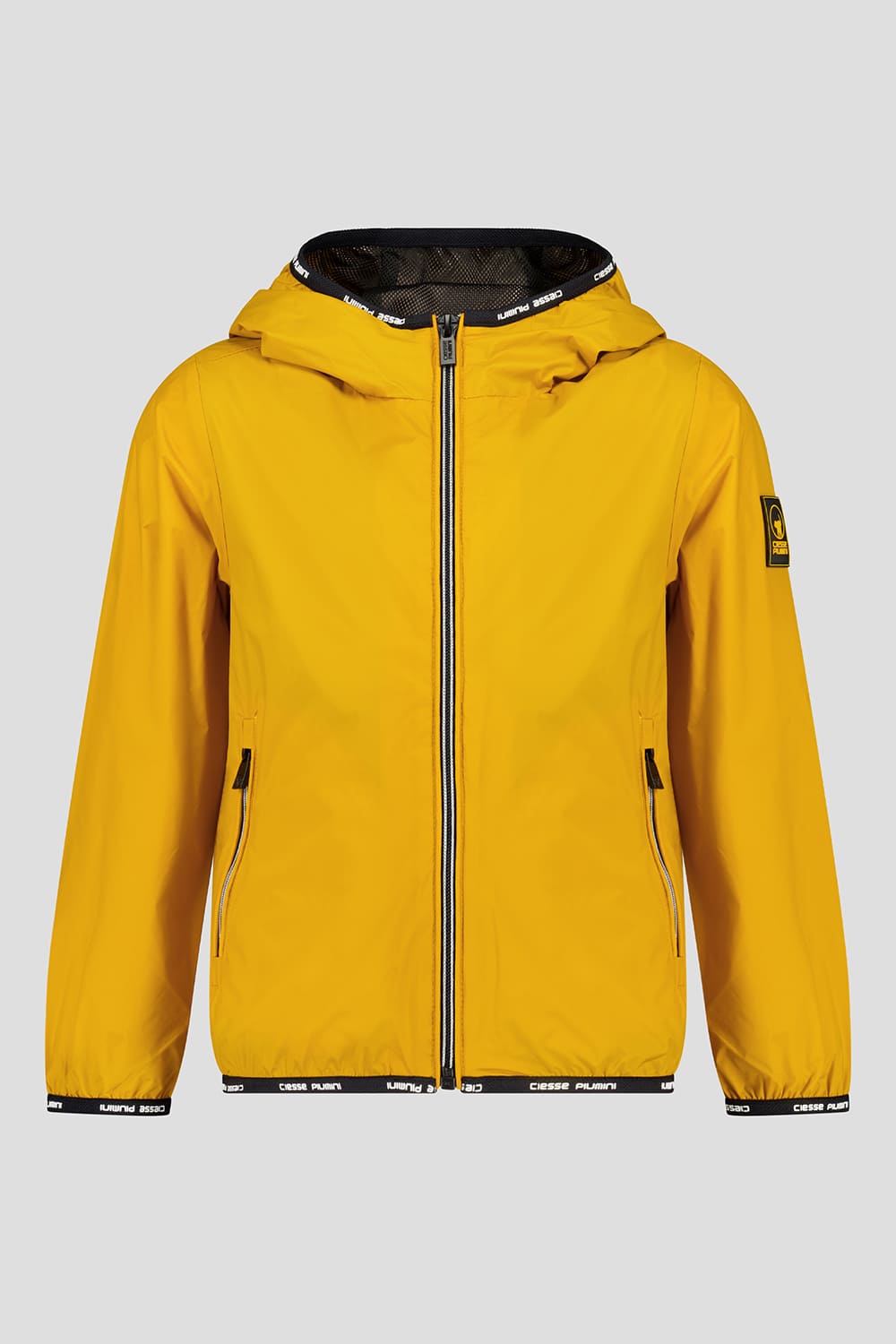 ciesse-windjacke-gelb-unisex-mit-kapuze-wasserdicht image 1