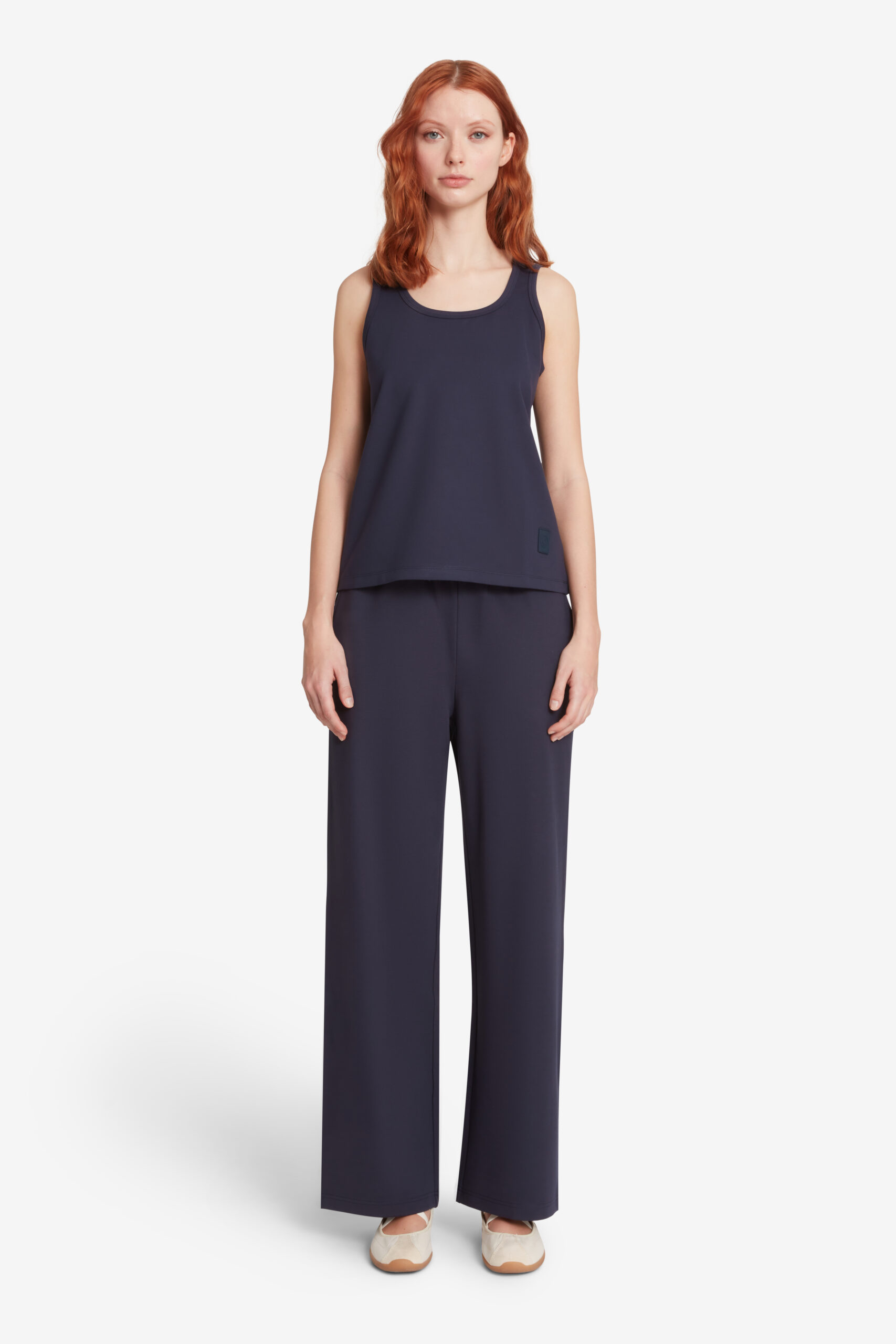 ciesse-nikita-hose-damen-dunkelblau-stretch-kordelzug image 1