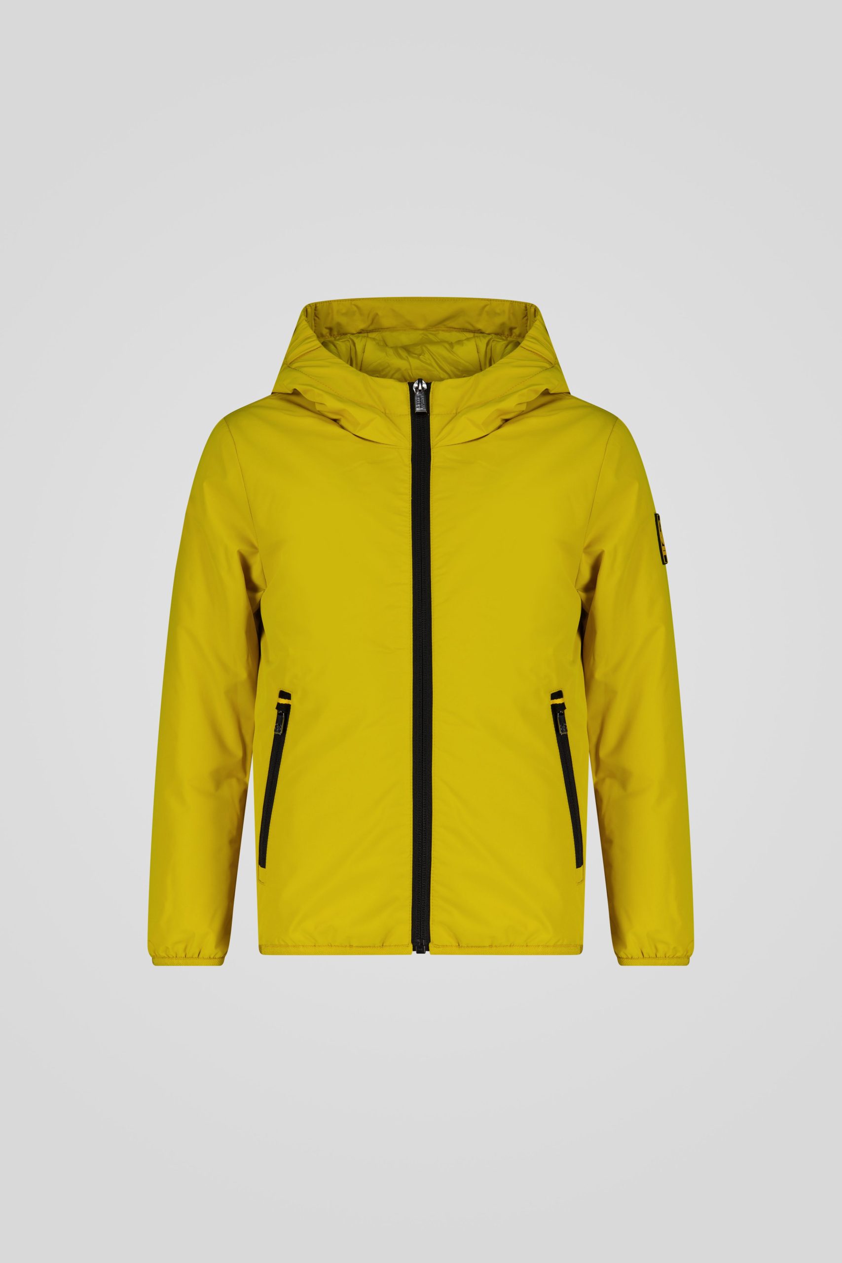 ciesse-leichte-jacke-gelb-unisex-mit-kapuze-wattiert image 1