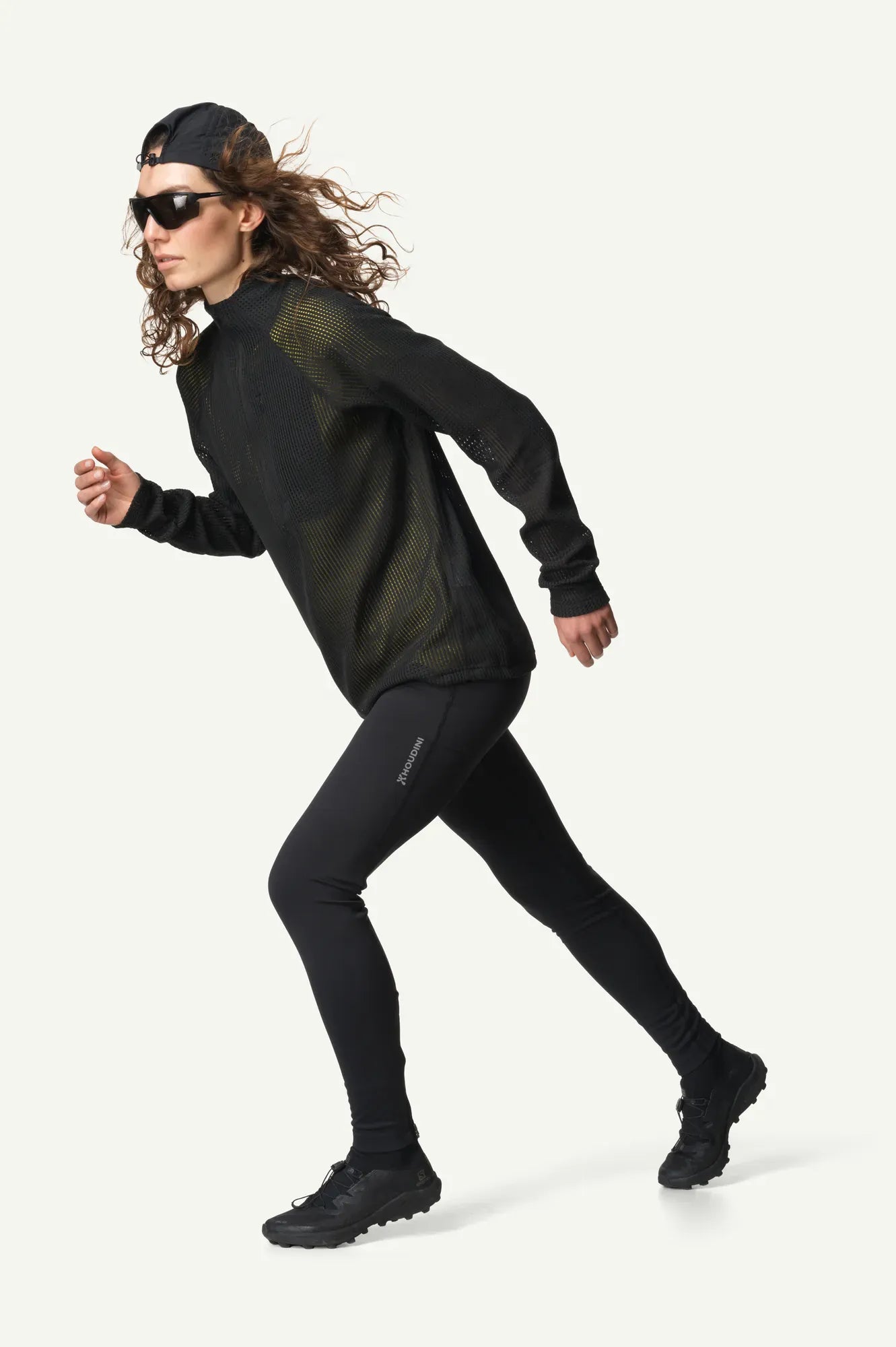 houdini-pace-w-s-pace-flow-half-zip-fleece-true-black-atmungsaktiv image 5