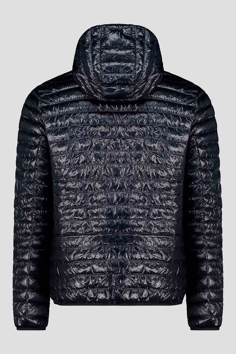 ciesse-outdoor-piumini-daunenjacke-schwarz-gl-nzend-kapuze-echt-daune image 5