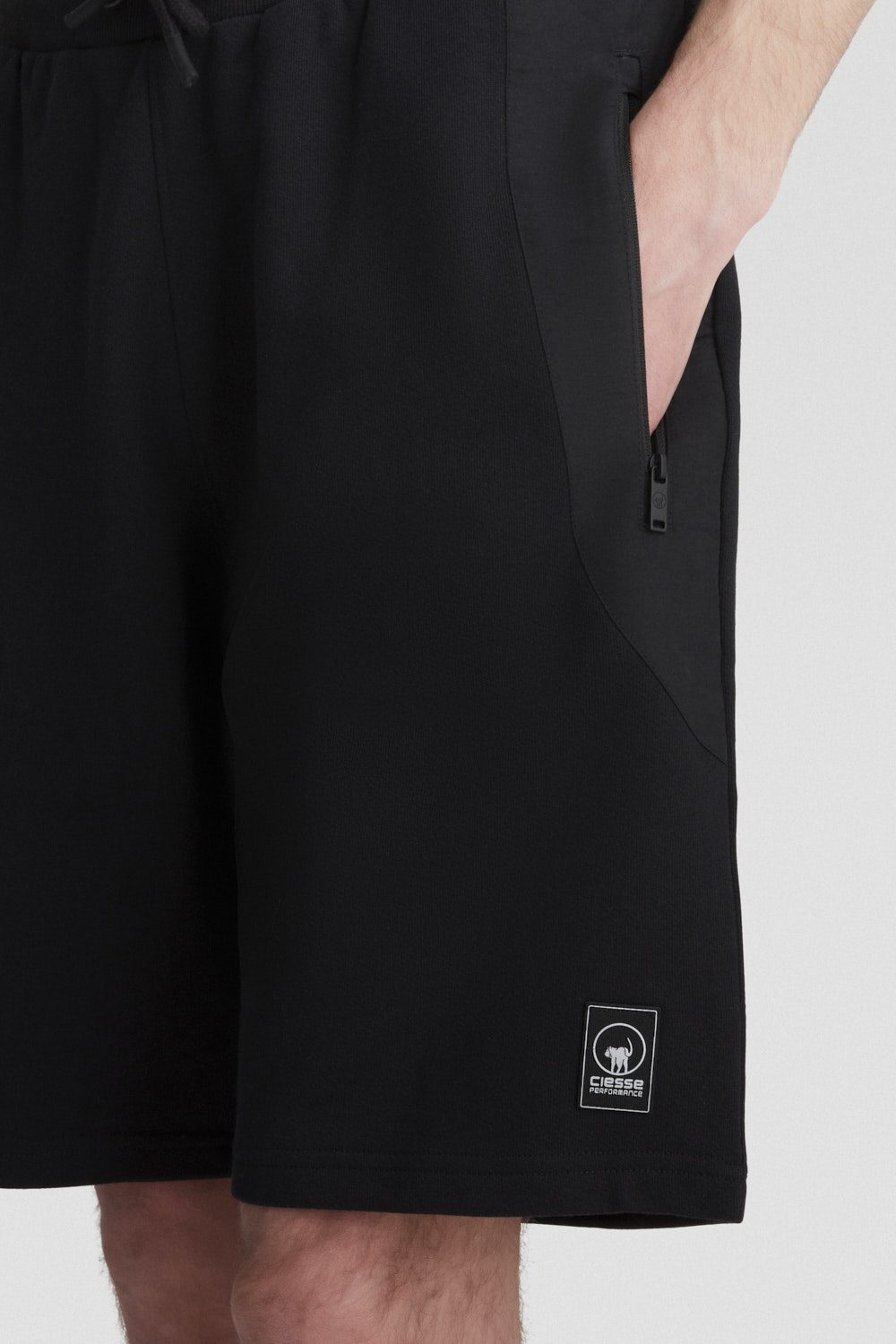 ciesse-pantaloni-shorts-herren-schwarz-leicht-baumwolle-nylon image 6