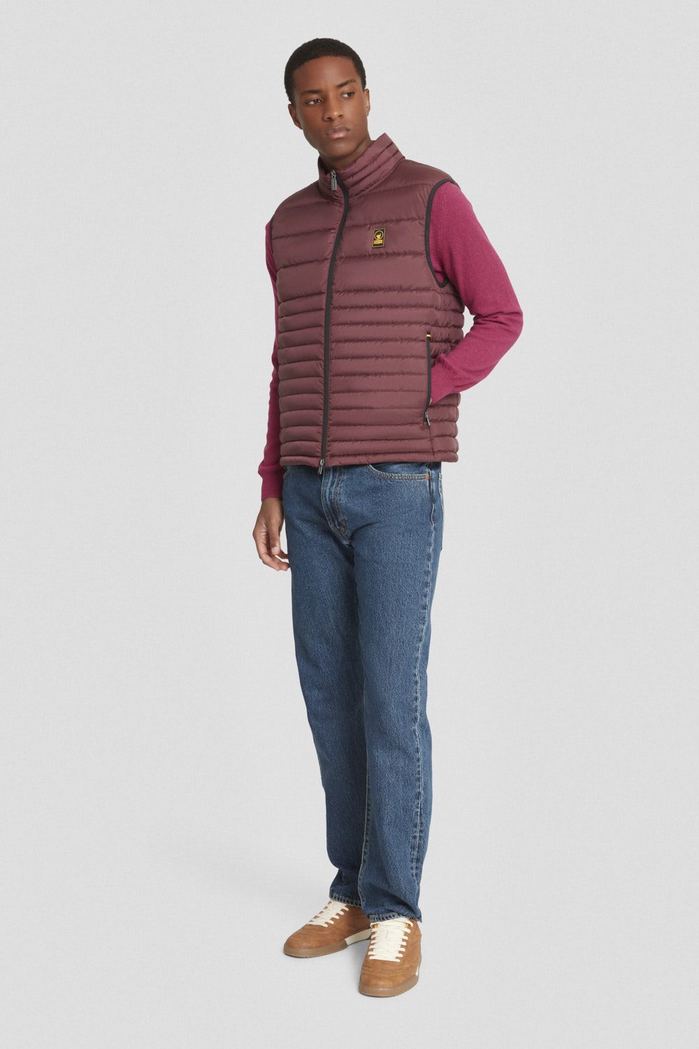 ciesse-outdoor-steppweste-mahagoni-herren-recycelt-regular image 2