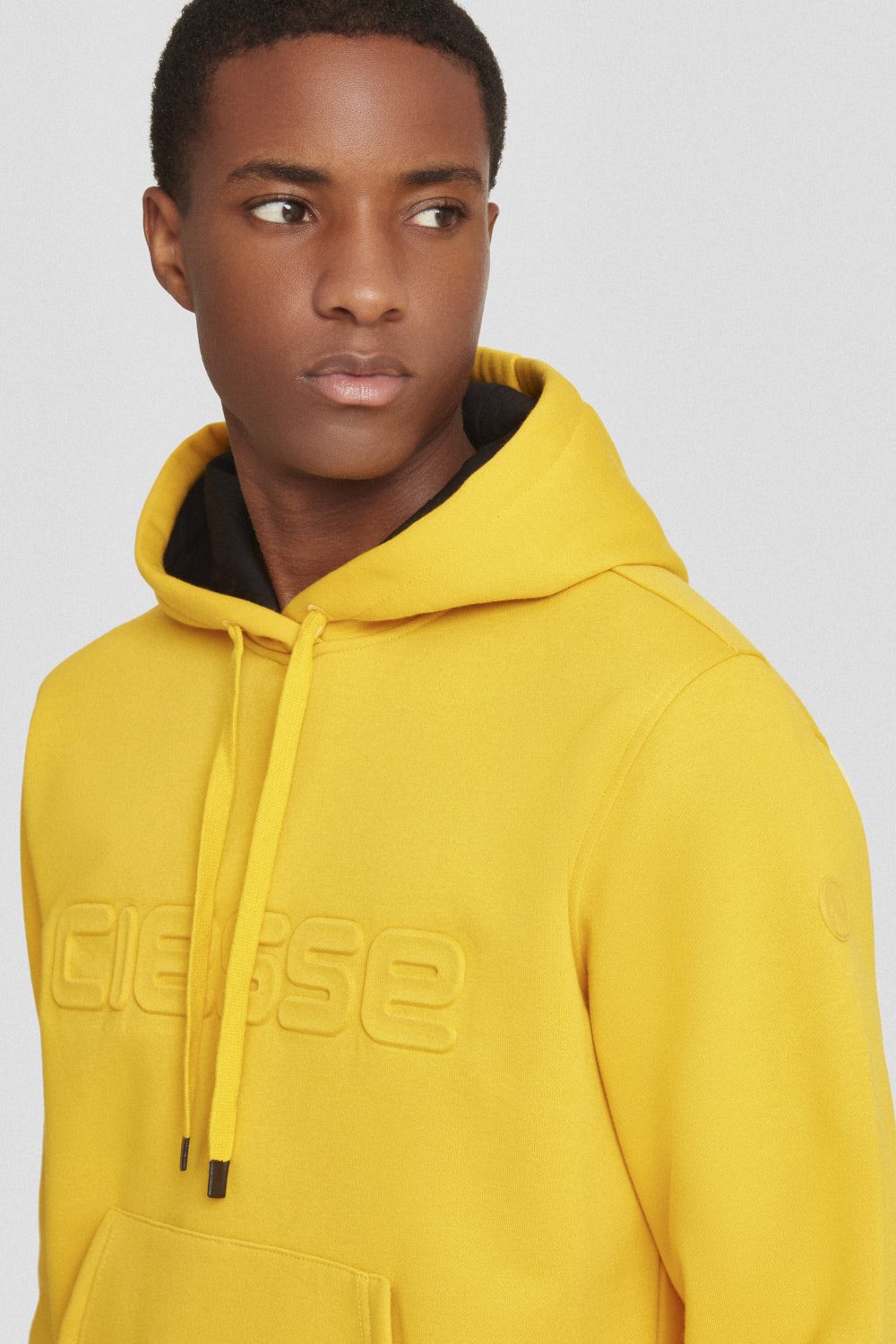 ciesse-outdoor-hoodie-gelb-baumwollmix-kapuze-k-ngurutasche image 3