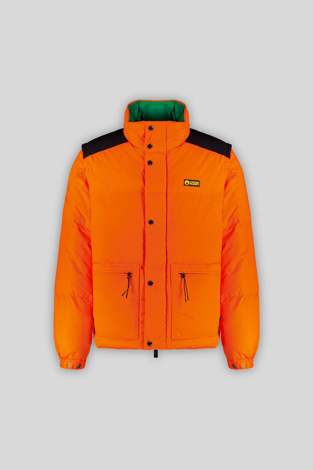 ciesse-outdoor-dakota-daunenjacke-orange-recycelt-unisex image 1