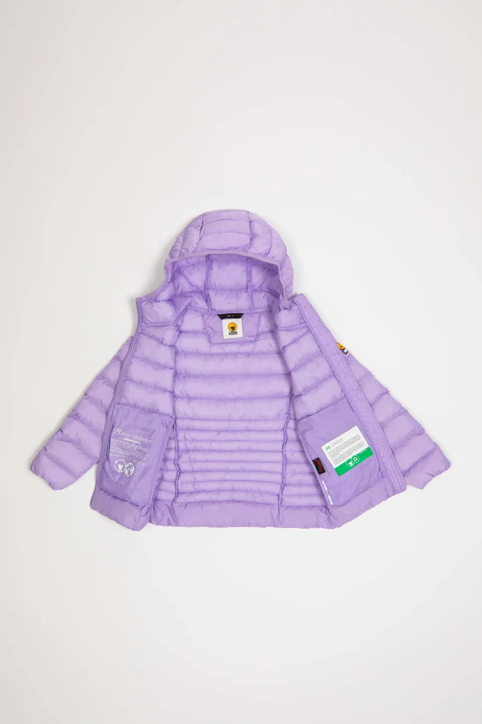 ciesse-outdoor-willowel-girl-daunenjacke-lila-recycled-kapuze image 1