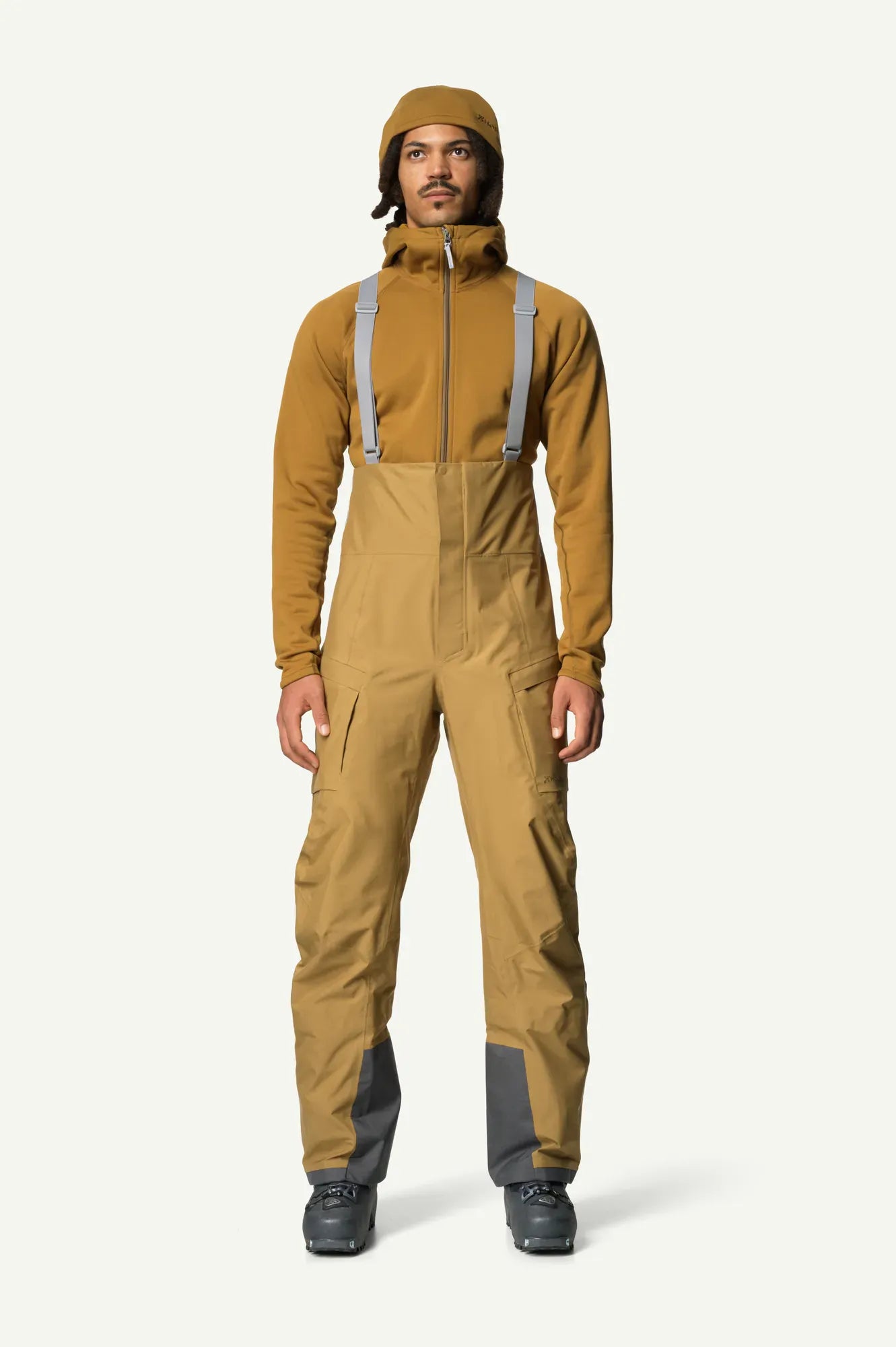 houdini-m-s-rollercoaster-bib-pants-skihose-sandstorm-stretch image 7