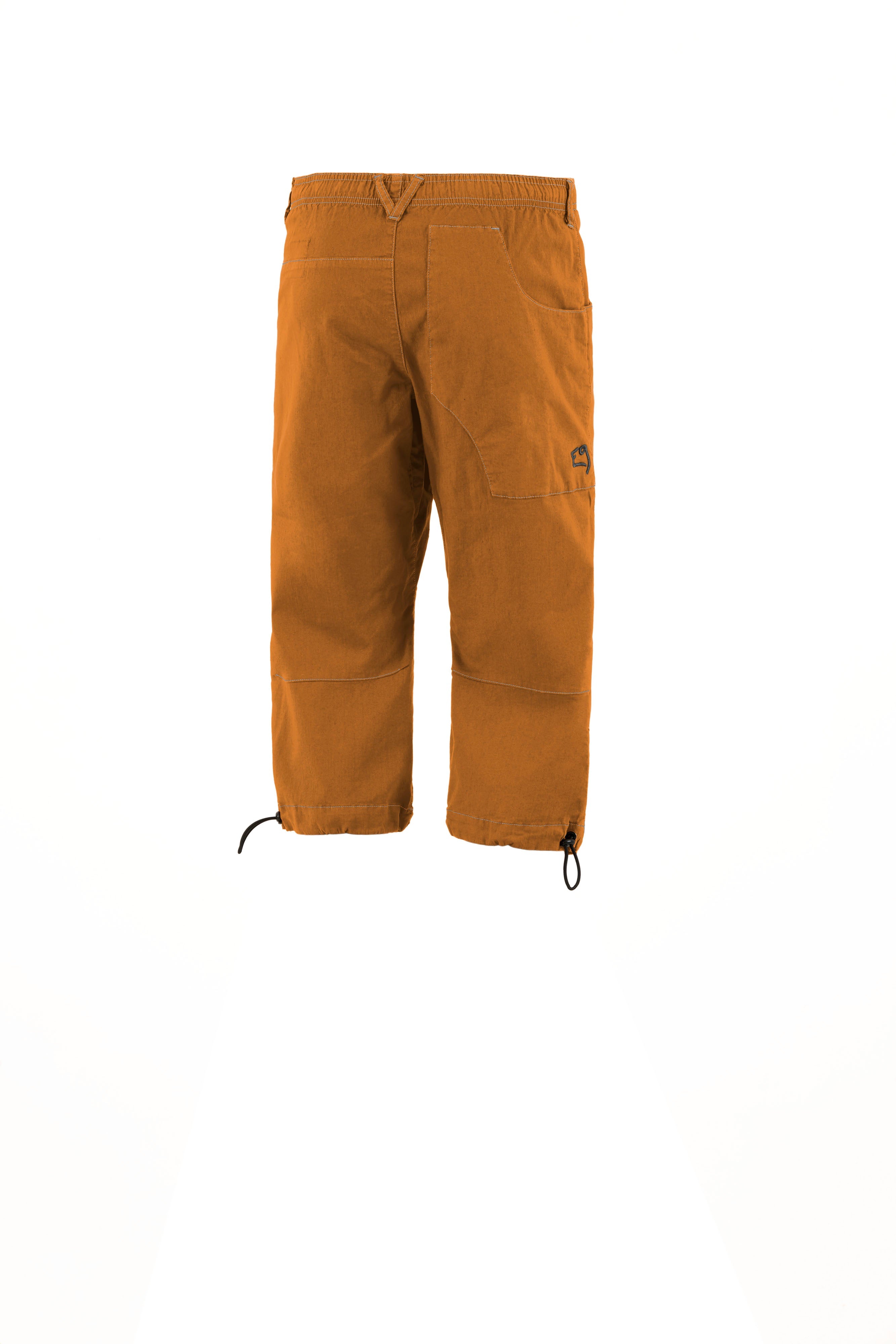 e9-fuoco-flax-3-4-kletterhose-agave-leinen-bio-baumwolle image 8