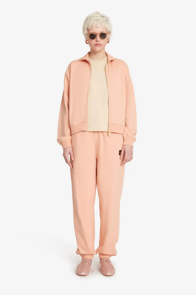 ciesse-outdoor-raquel-sweatshirt-rosa-stehkragen-baumwolle image 1