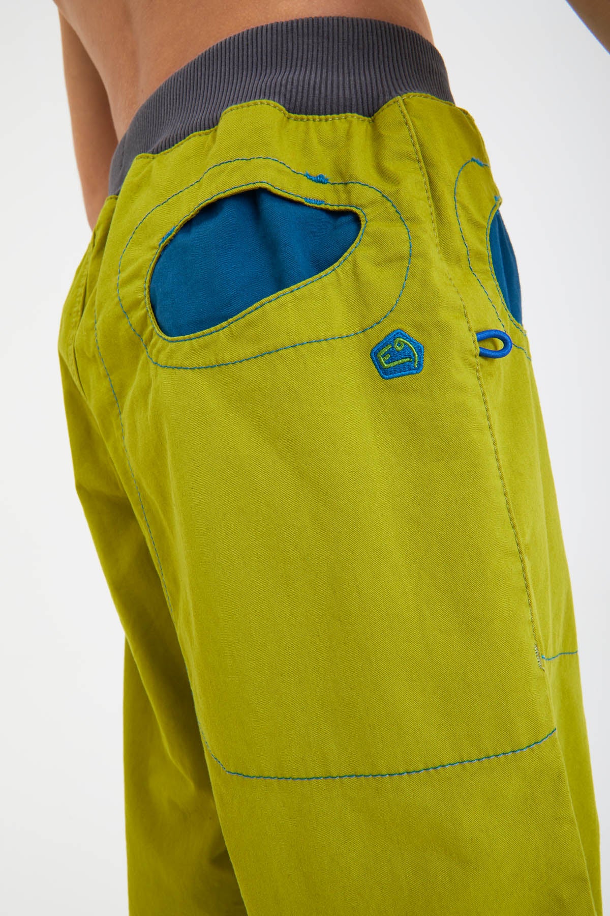 e9-b-rondo-story-kinder-kletterhose-ocean-blue-stretch image 3