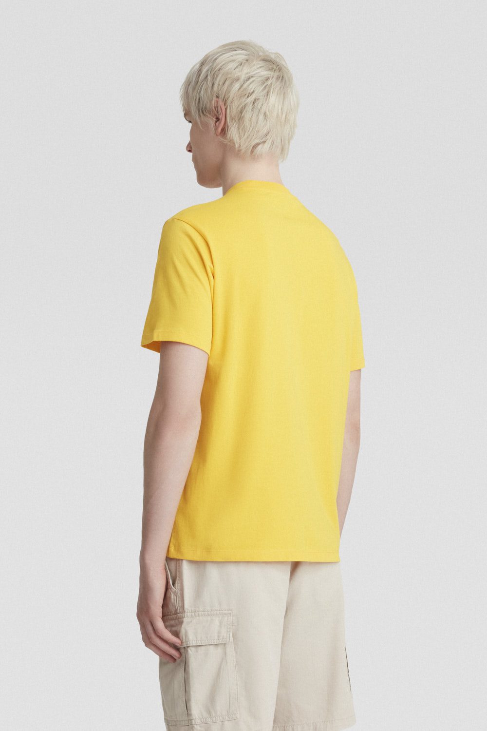 ciesse-outdoor-t-shirt-e-polo-t-shirt-baumwolle-gelb-mit-print image 4