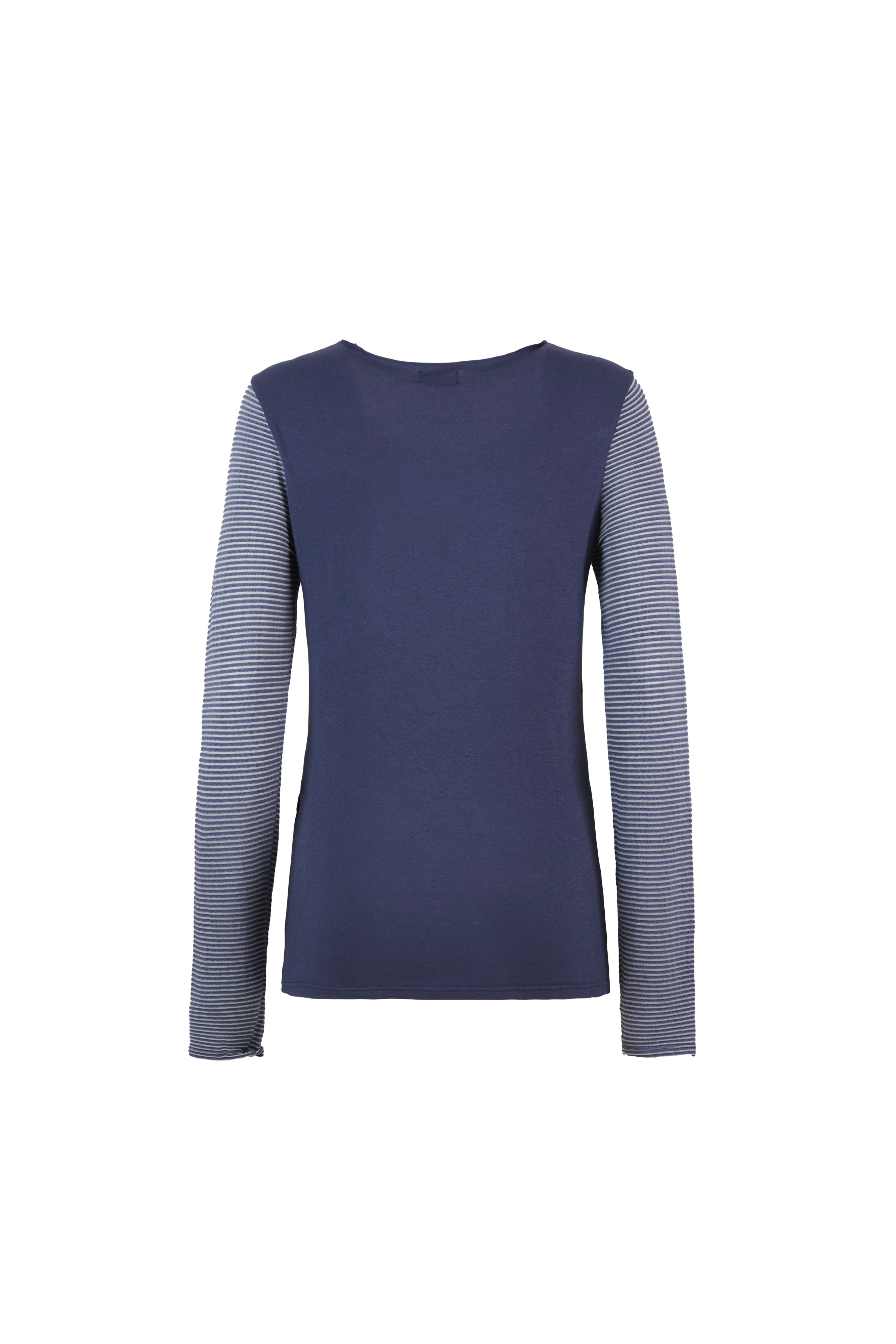 e9-iride-langarmshirt-blackboard-regular-fit image 5