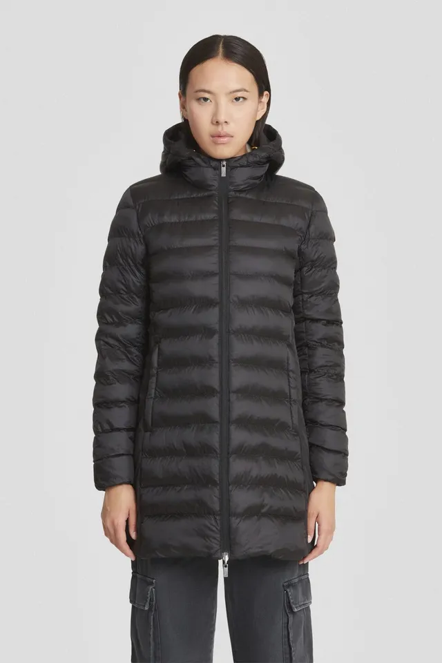 ciesse-outdoor-daunenjacke-schwarz-reversibel-kapuze-wasserabweisend image 1