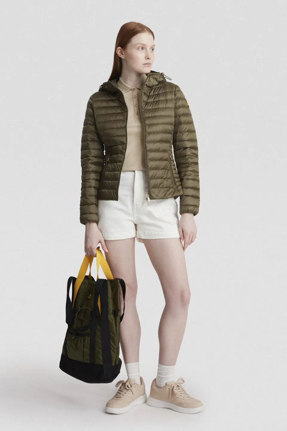ciesse-outdoor-daunenjacke-military-gr-n-kapuze-echte-daune image 1