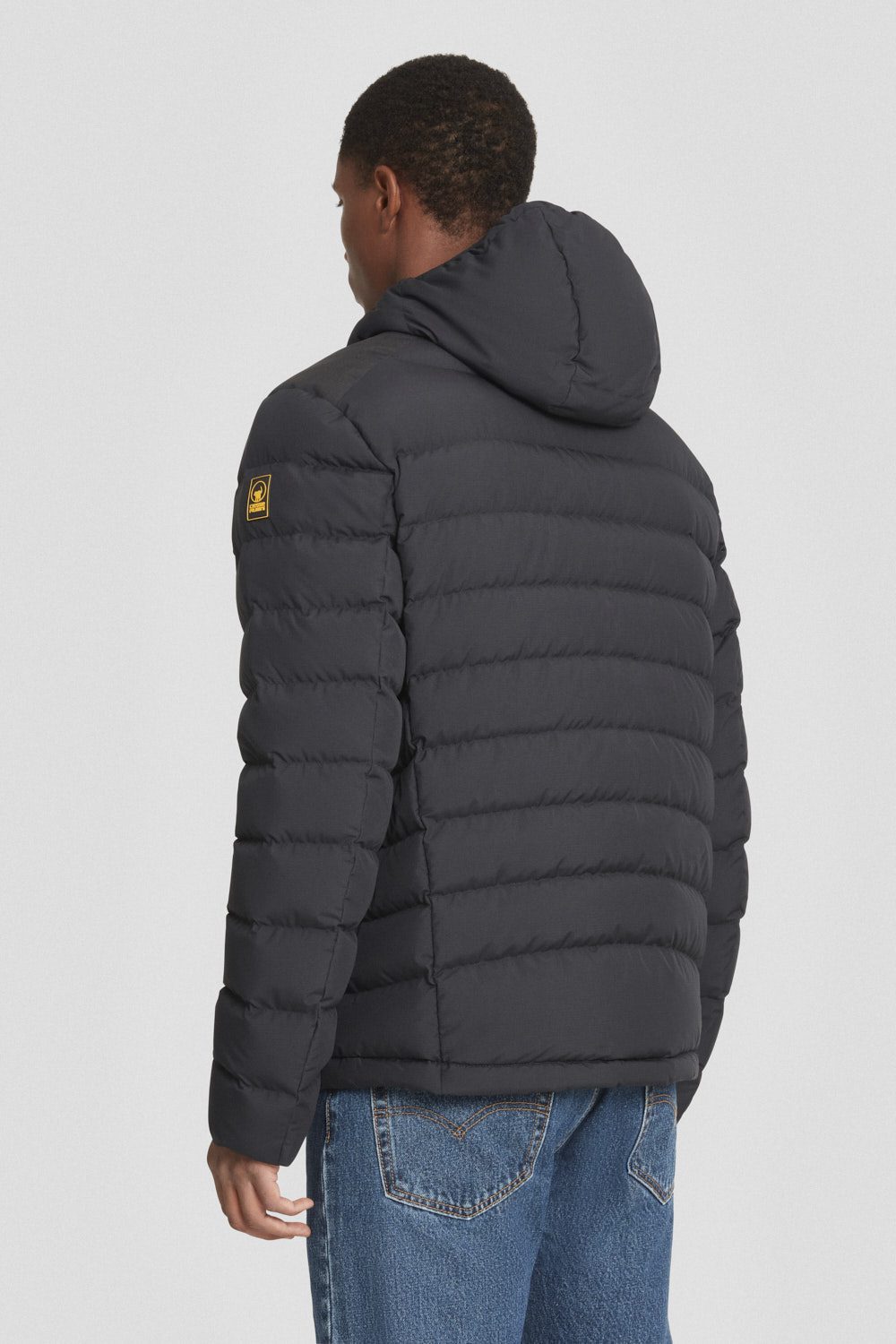 ciesse-piumini-daunenjacke-schwarz-kurz-mit-kapuze image 4