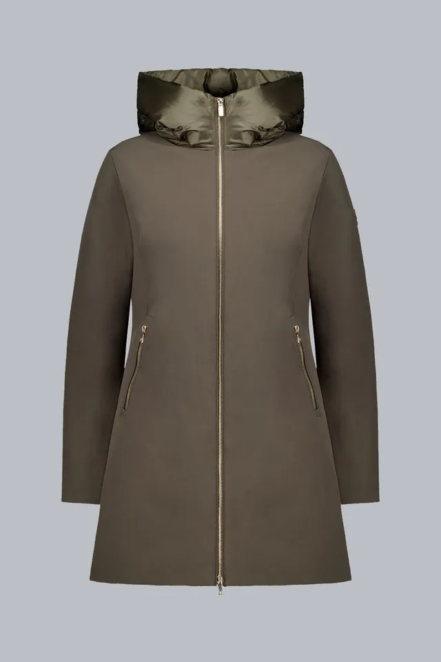ciesse-mire-2-2-jacke-gr-n-softshelljacke-kapuze-lang image 1