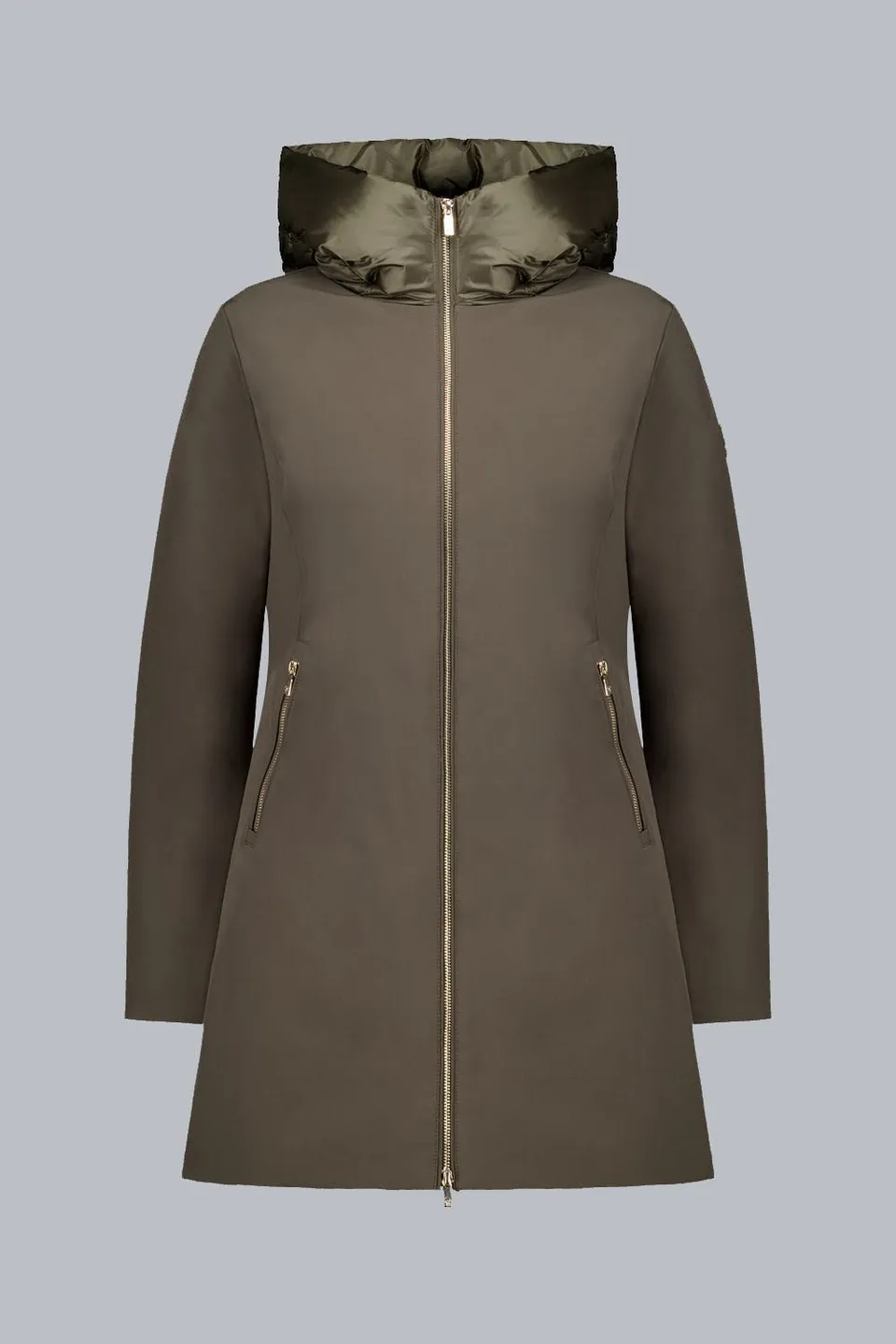 ciesse-mire-2-2-jacke-gr-n-softshelljacke-kapuze-lang image 1