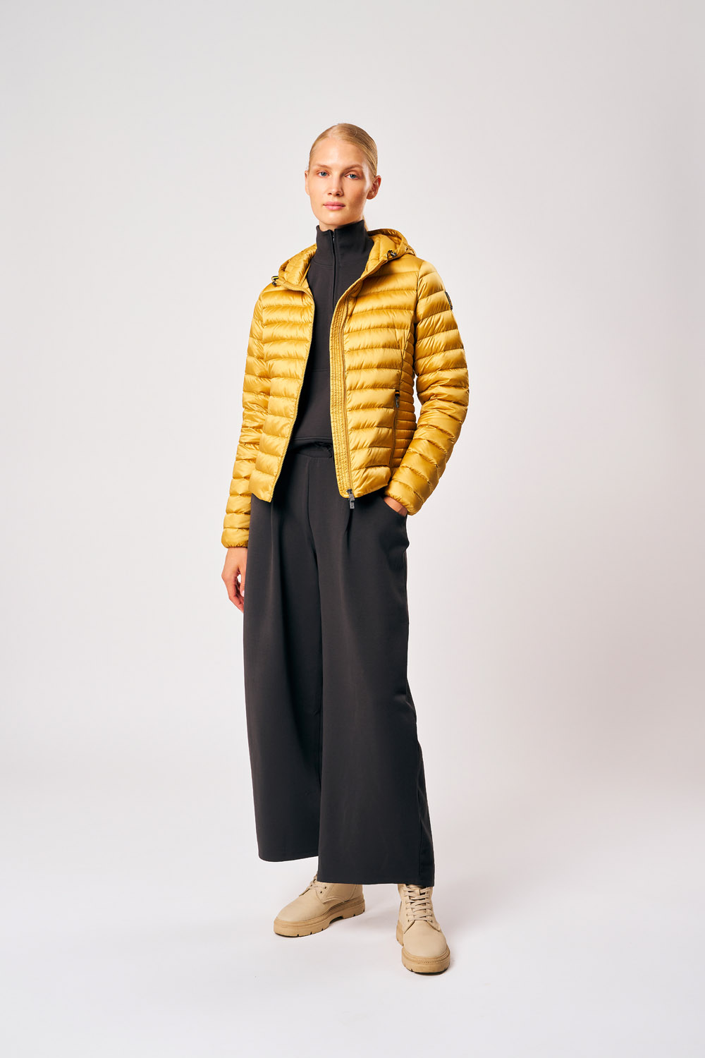 ciesse-aghata-2-0-daunenjacke-gelb-damen-800-fill image 2