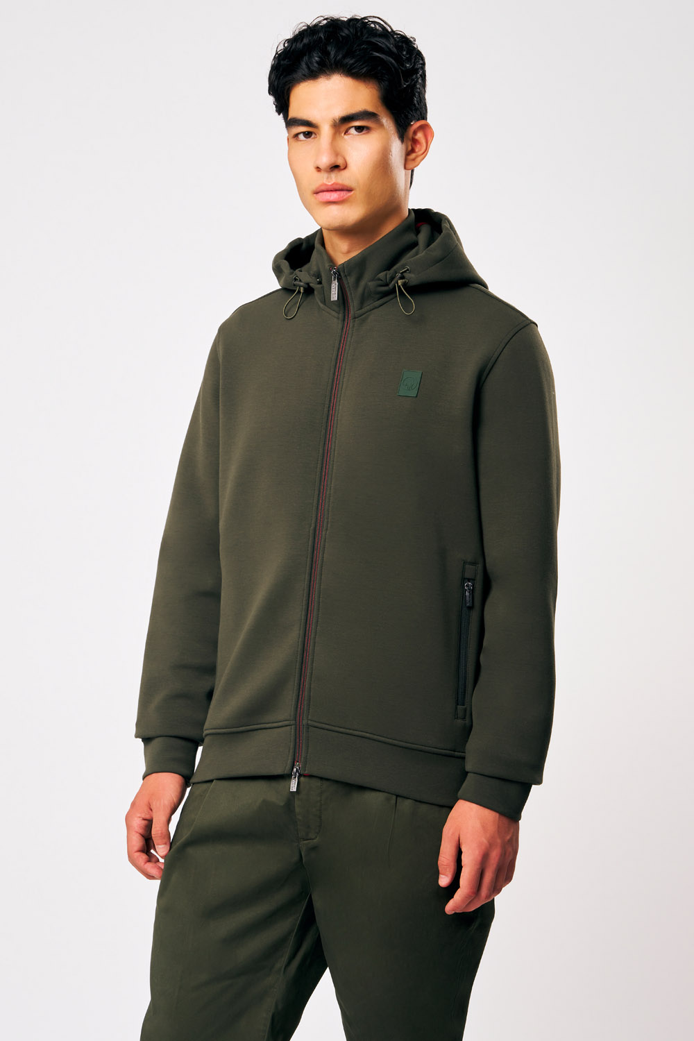 ciesse-naku-4-0-sweatjacke-herren-gr-n-kapuze-abnehmbar image 1
