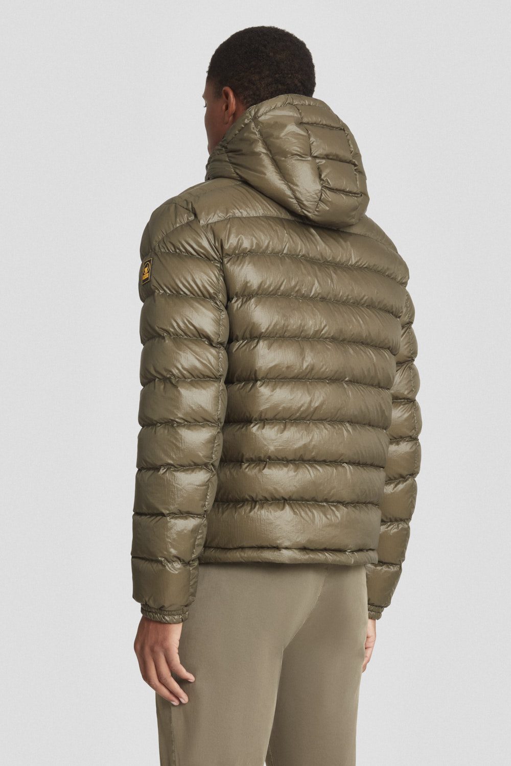 ciesse-piumini-daunenjacke-kurz-gr-n-kapuze-daune-90-10 image 4