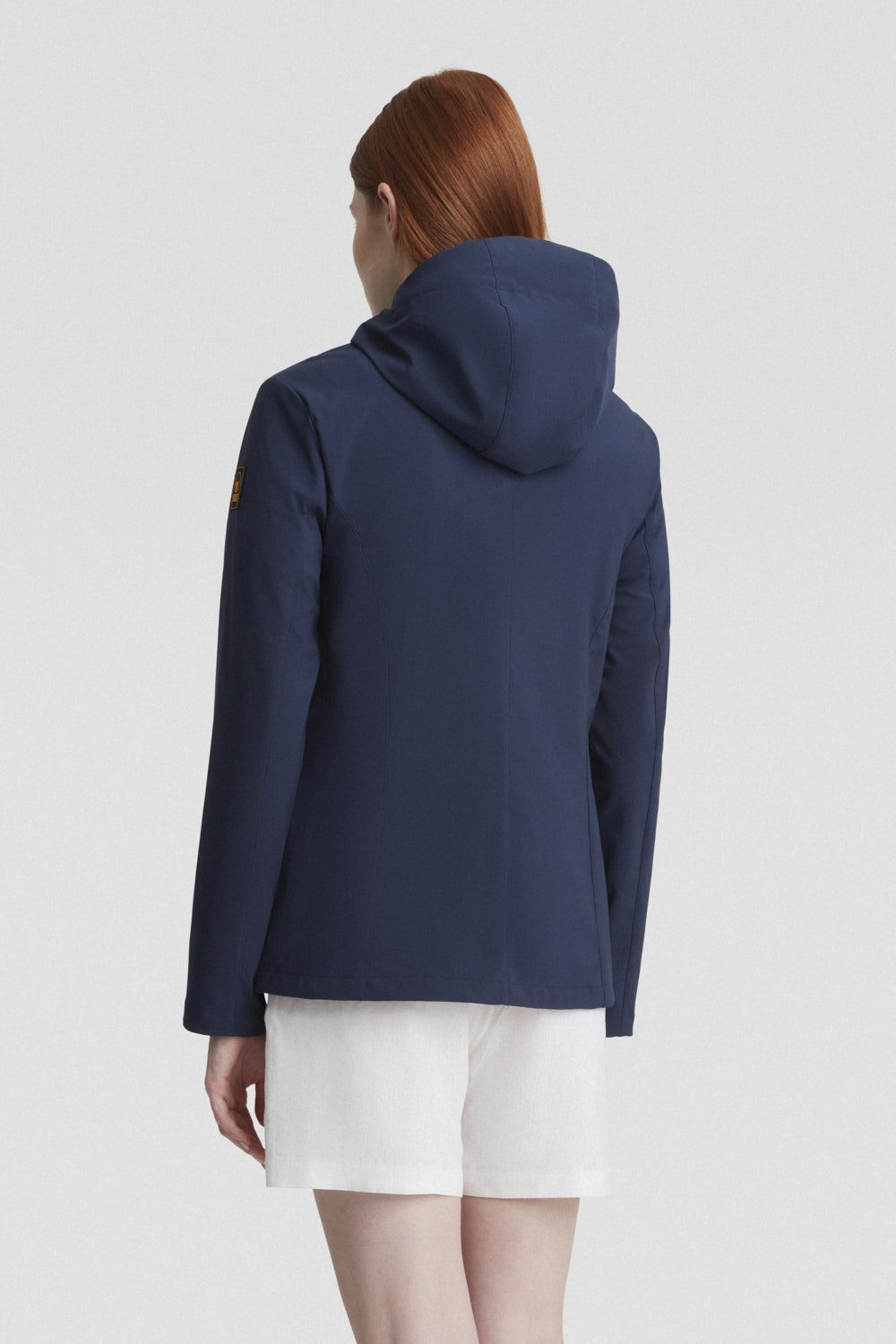 ciesse-outdoor-giacche-leggere-softshelljacke-blau-kapuze-slim-fit image 4