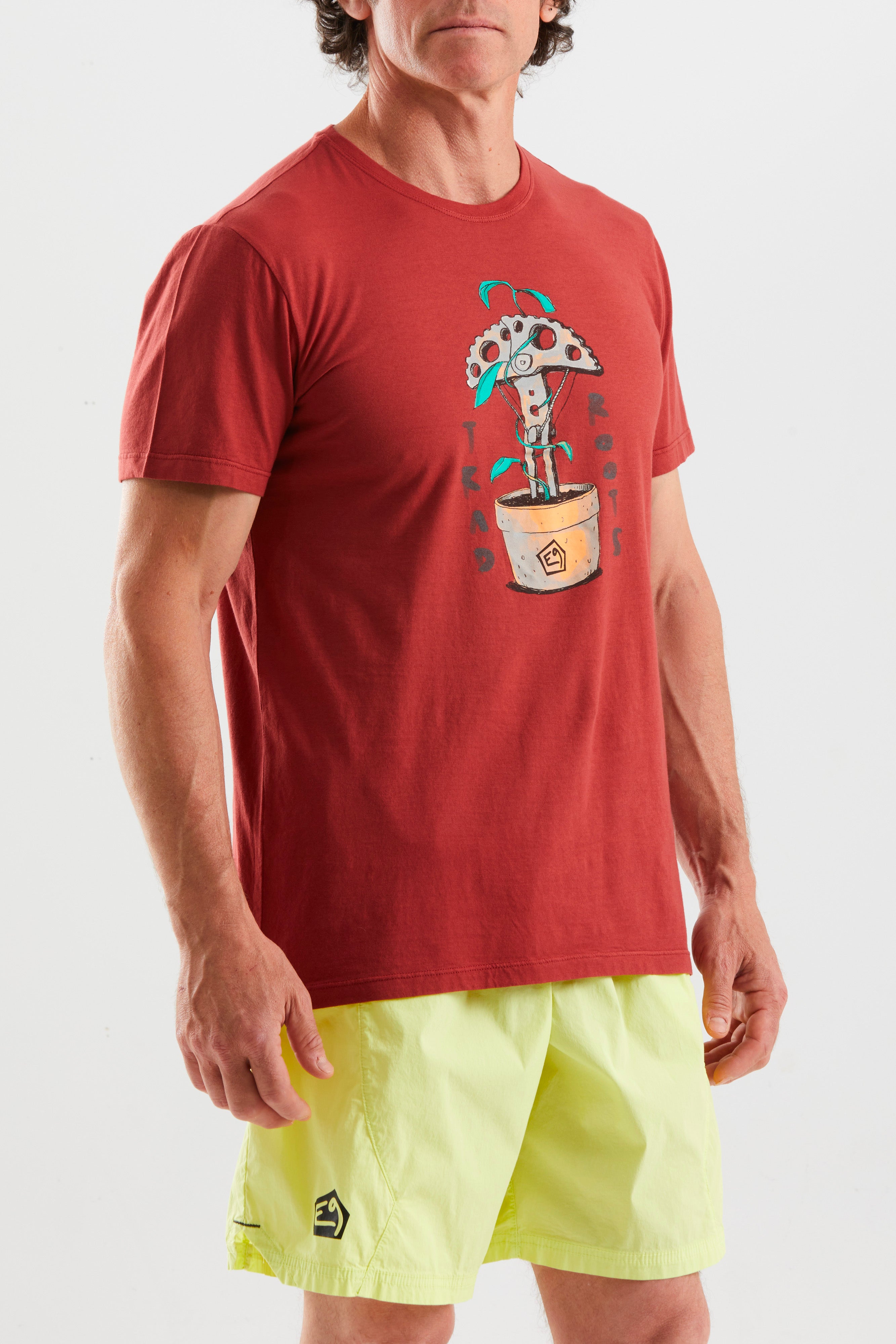 e9-troots-t-shirt-bio-baumwolle-grafik-regular-fit image 1