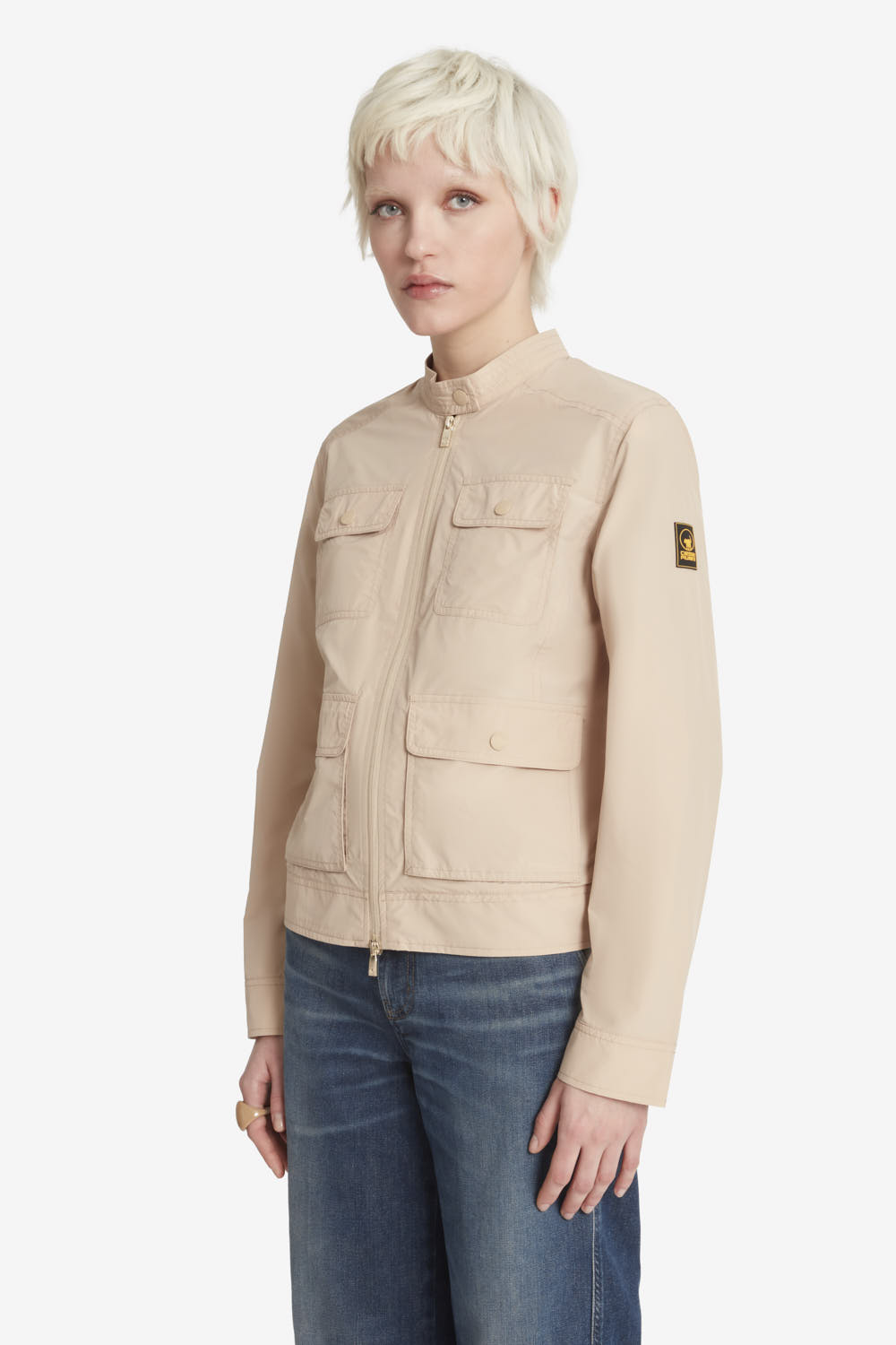 ciesse-outdoor-larson-bikerjacke-beige-damen-leicht image 2