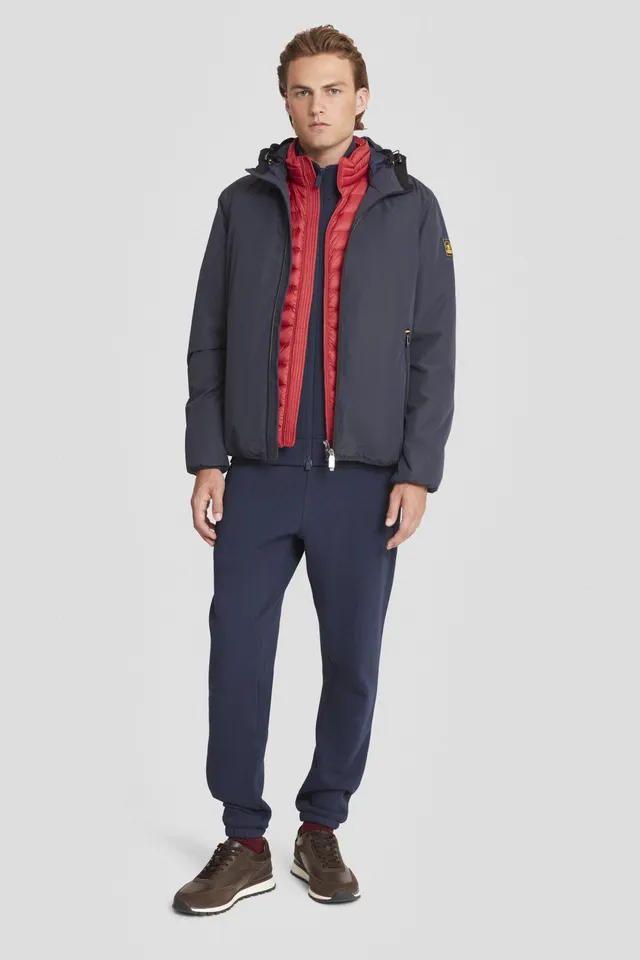 ciesse-giacche-invernali-winterjacke-blau-mit-kapuze image 1