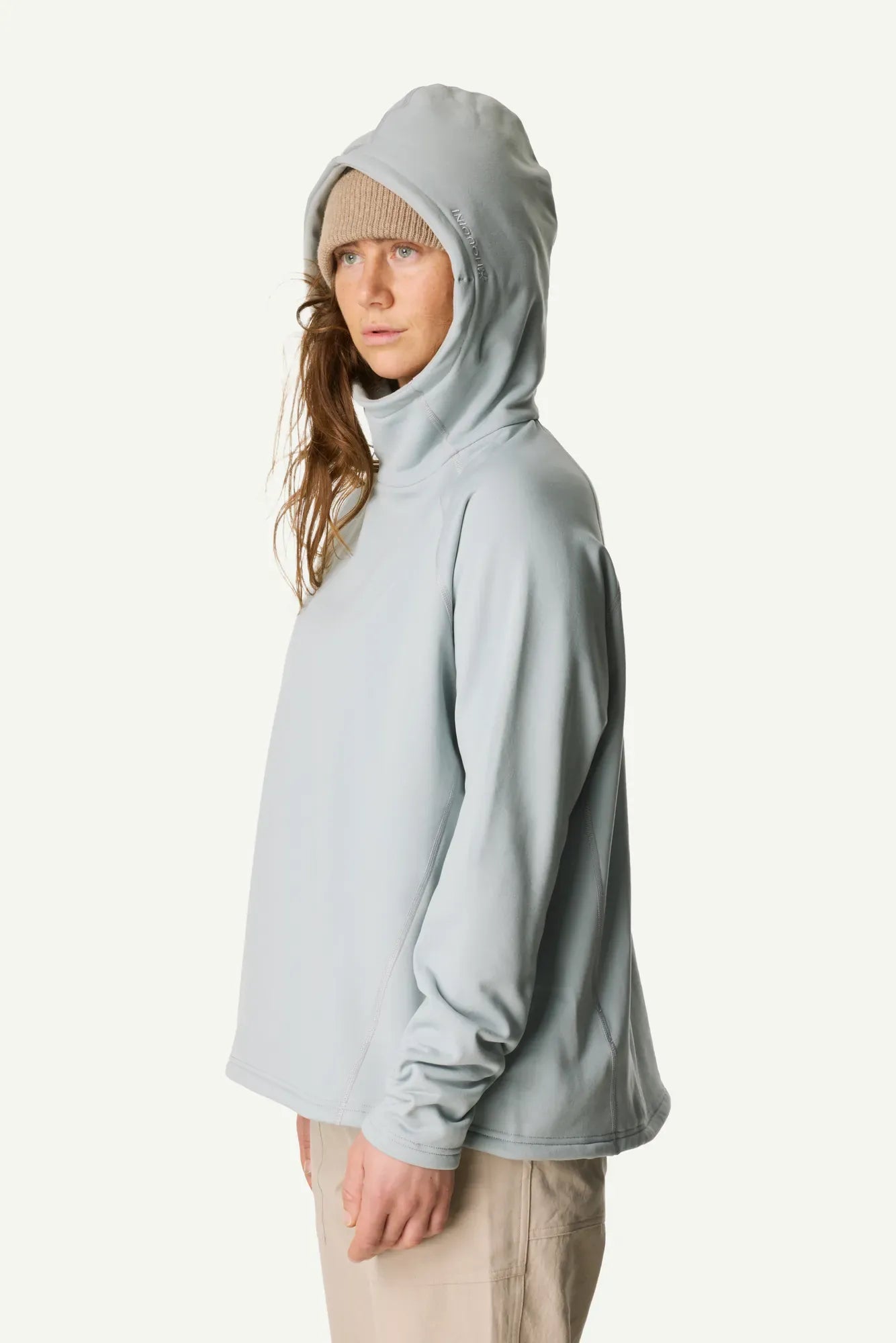houdini-boxer-houdi-fleece-hoodie-damen-true-black image 2