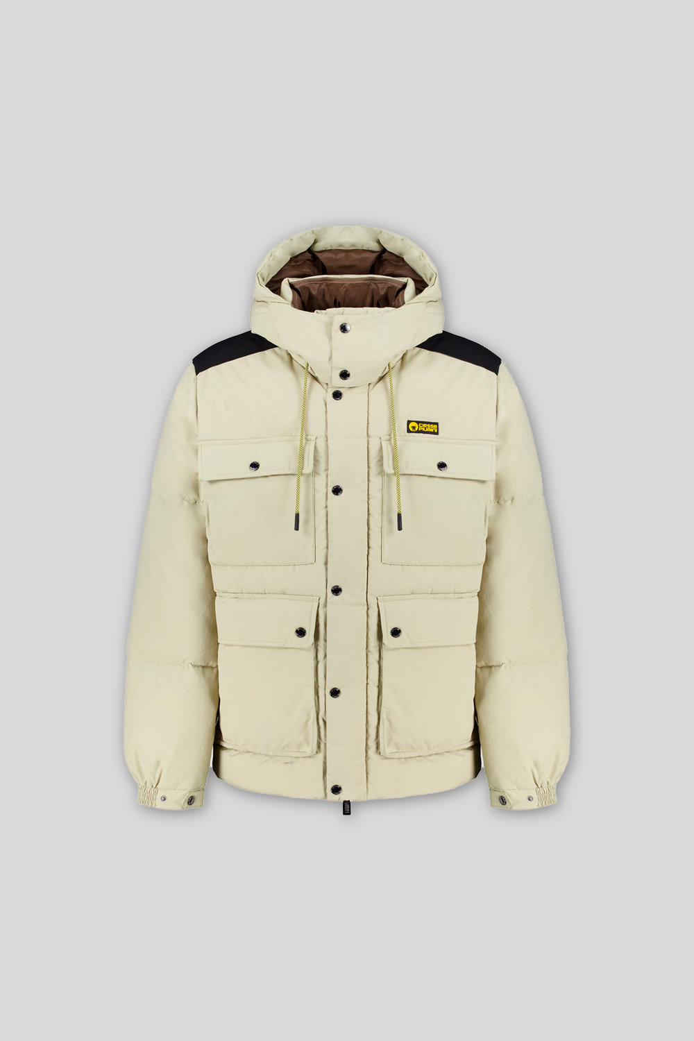 ciesse-outdoor-alaska-daunenjacke-sand-recycelt-unisex image 1