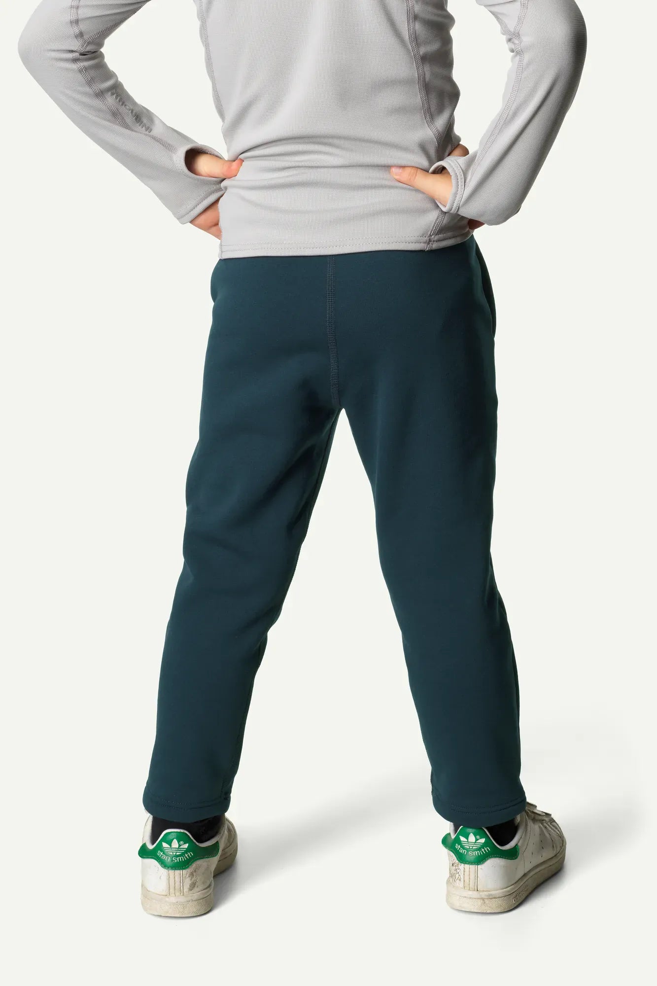 houdini-pow-pants-fleecehose-kinder-blue-illusion-warm-elastisch image 4